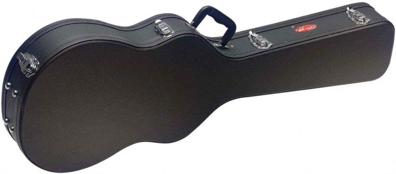 Stagg GCA-LP Black Les Paul Style Guitar Hard Case - Durable Protection for Electric Guitars | Perfect for Travel, Storage & Stage Performances