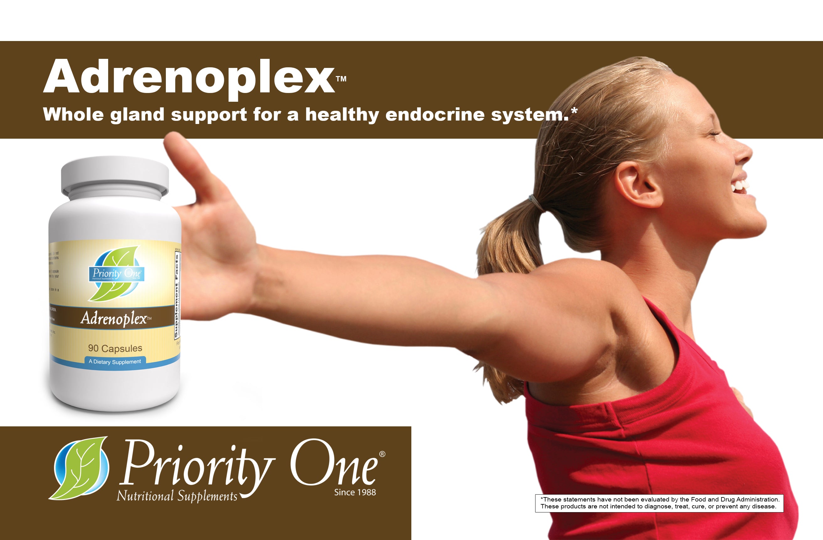 Adrenoplex™ (90 Capsules) - Grass-Fed Whole Gland Bovine Adrenal & Pituitary Blend Supplement for Energy, Stress Relief & Adrenal Support - Supports Healthy Cortisol Levels & Vitality for Busy Lifestyles