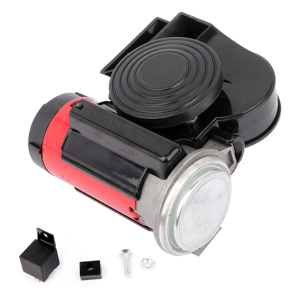 **Aintier 12V 130dB Super Loud Snail Air Horn with Compressor for Trucks, SUVs, Boats, RVs & Trains - Heavy Duty Vehicle Safety & Emergency Warning Horn**    (优化点：   1. 符合SEO规范，包含核心关键词如