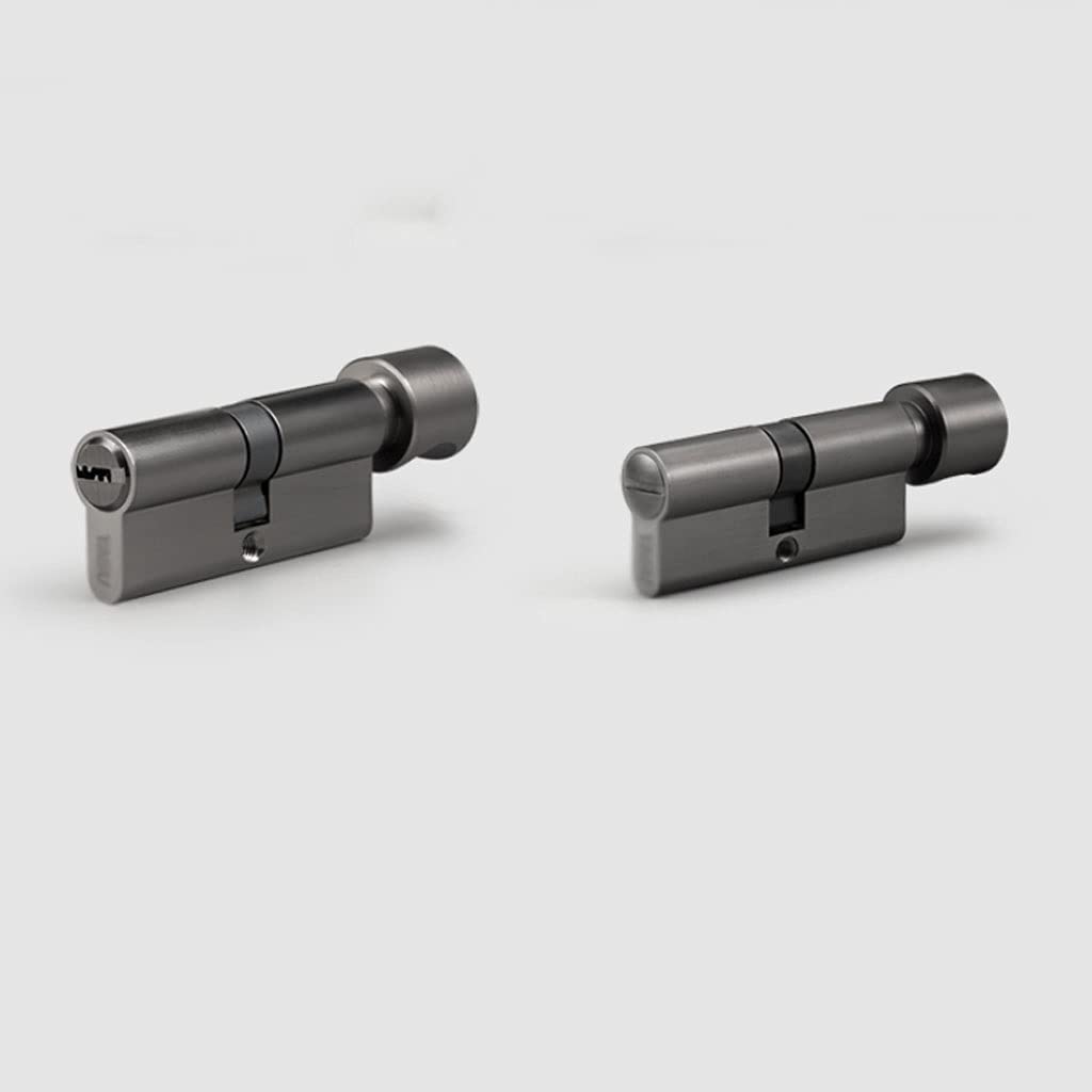 Silent Magnetic Door Lock with Key - Pure Copper Core Lever Handle for Home, Hotel & Office - Noise-Free & Secure Entry Solution
