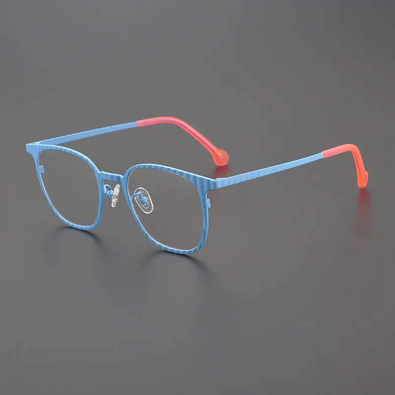 Harbin Square Titanium Glasses Frame - Lightweight & Durable Eyewear for Men & Women | Perfect for Reading, Driving & Fashion Accessories