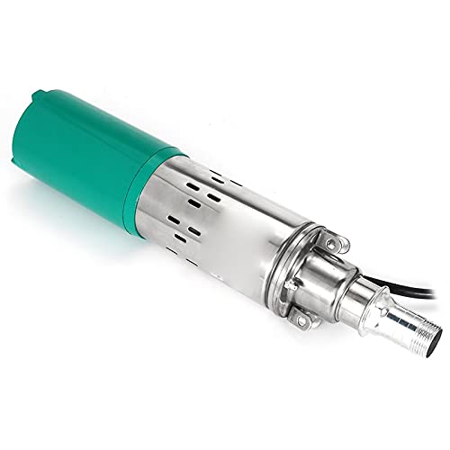 12V DC 45m Deep Well Submersible Pump - 180W High Power Solar Water Pump for Garden, Home & Agricultural Irrigation | Durable & Efficient Circulating Pump for Solar Systems, Ponds, and Livestock Watering