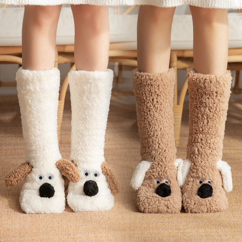 Cozy Fuzzy Plush Socks for Women & Men - Ultra Soft Warm Winter Slipper Socks - Perfect for Home, Lounge & Cold Weather Comfort
