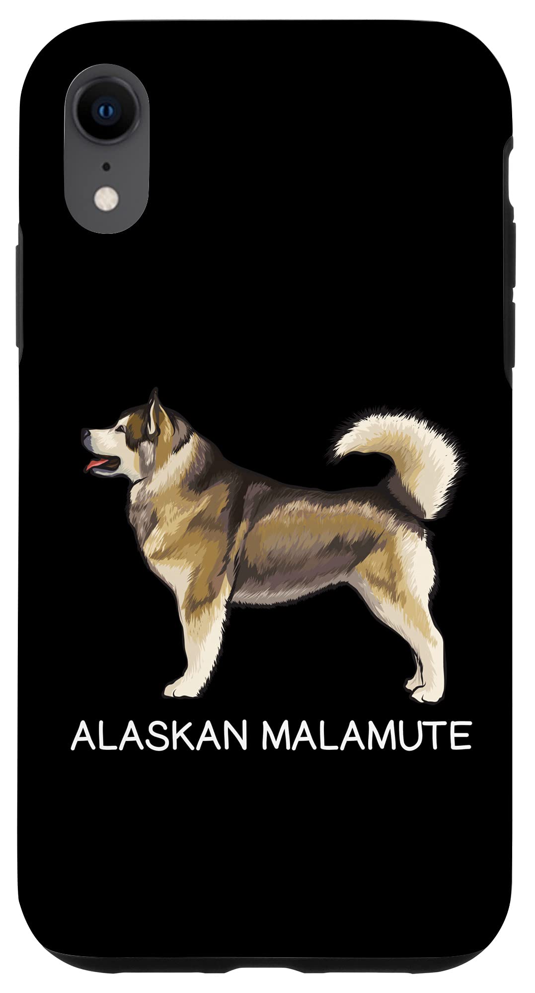 iPhone XR Case - Alaskan Malamute Design for Dog Lovers | Durable Protective Phone Cover for Everyday Use, Work & Outdoor Adventures