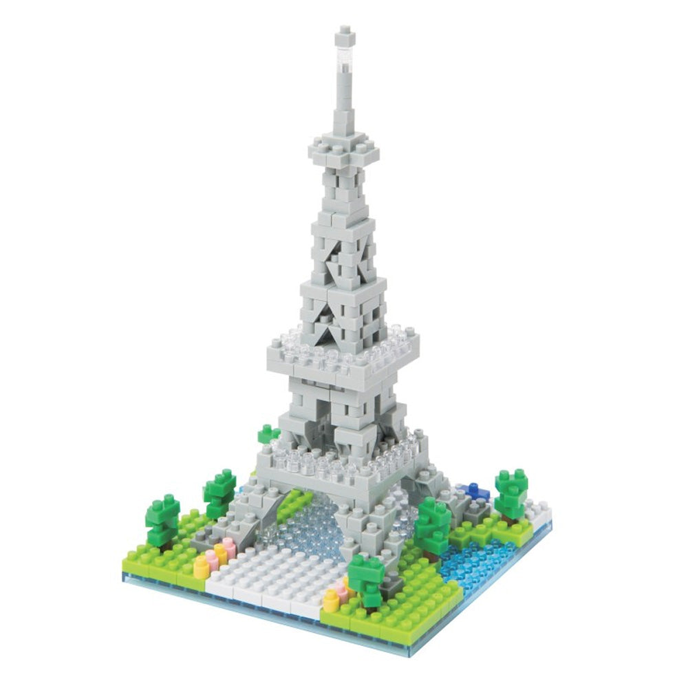 Nanoblock Rives de la Seine NBH 192 - Mini Building Block Set for Adults & Kids - Perfect for Home Decor, Office Display & Creative Gift Ideas