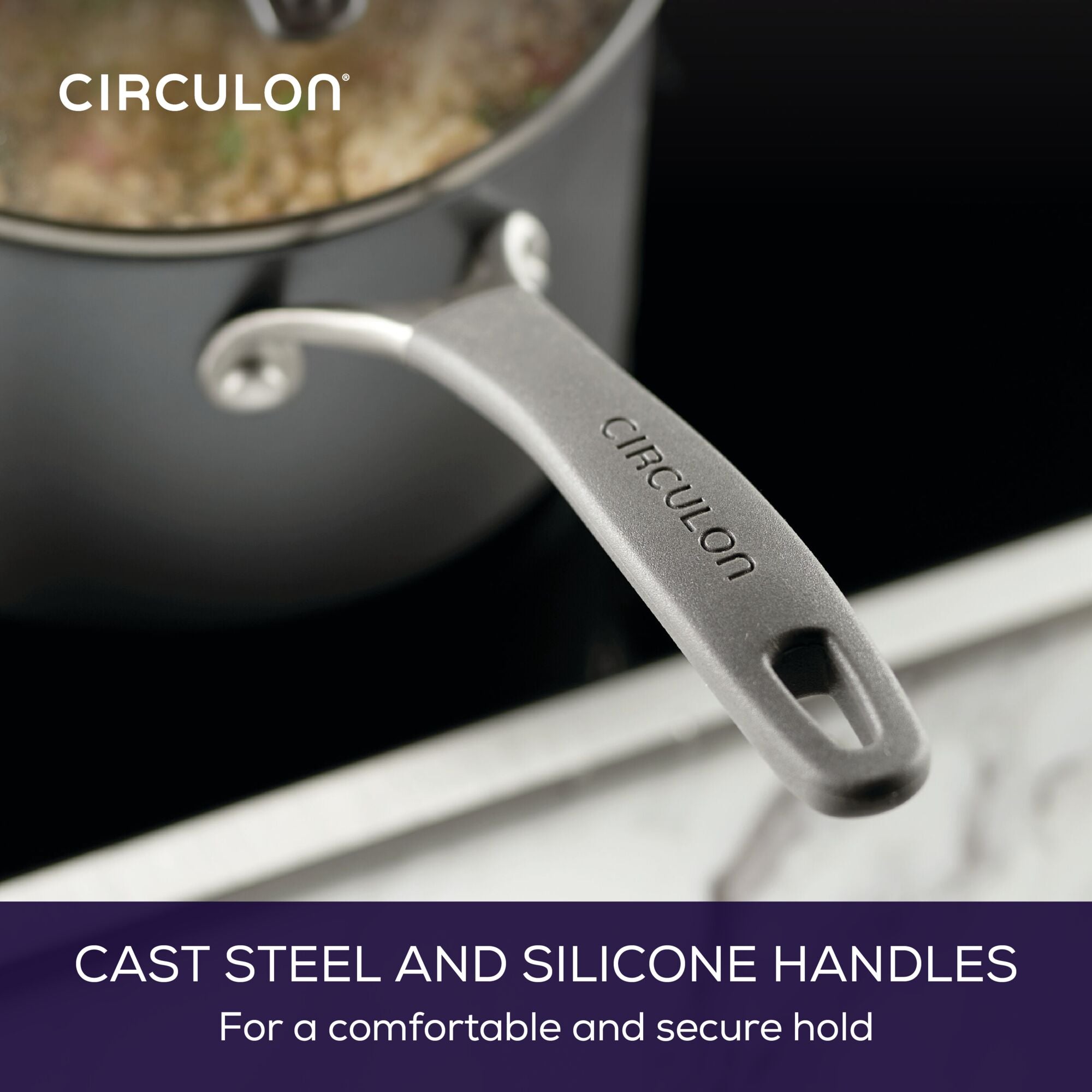 3 Quart A1 ScratchDefense™ Nonstick Saucepan with Lid - Perfect for Cooking Sauces, Soups, and Pasta in Your Kitchen