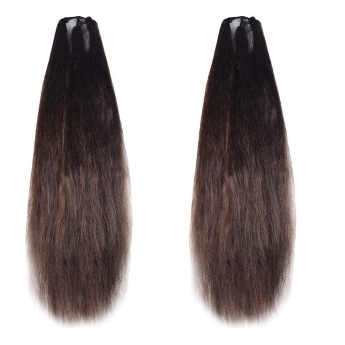 VinshBond Hair Parandi Hair Extension - Brown Hair Choti for Women | Long Braided Hair Accessories for Weddings, Parties & Cultural Events