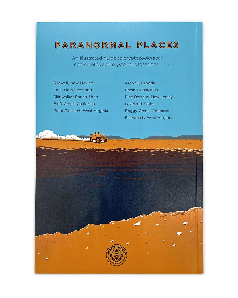 Paranormal Places Art Book - Haunted & Mysterious Locations Illustrated | Perfect for Horror Fans & Paranormal Enthusiasts | Great Gift for Halloween & Spooky Decor
