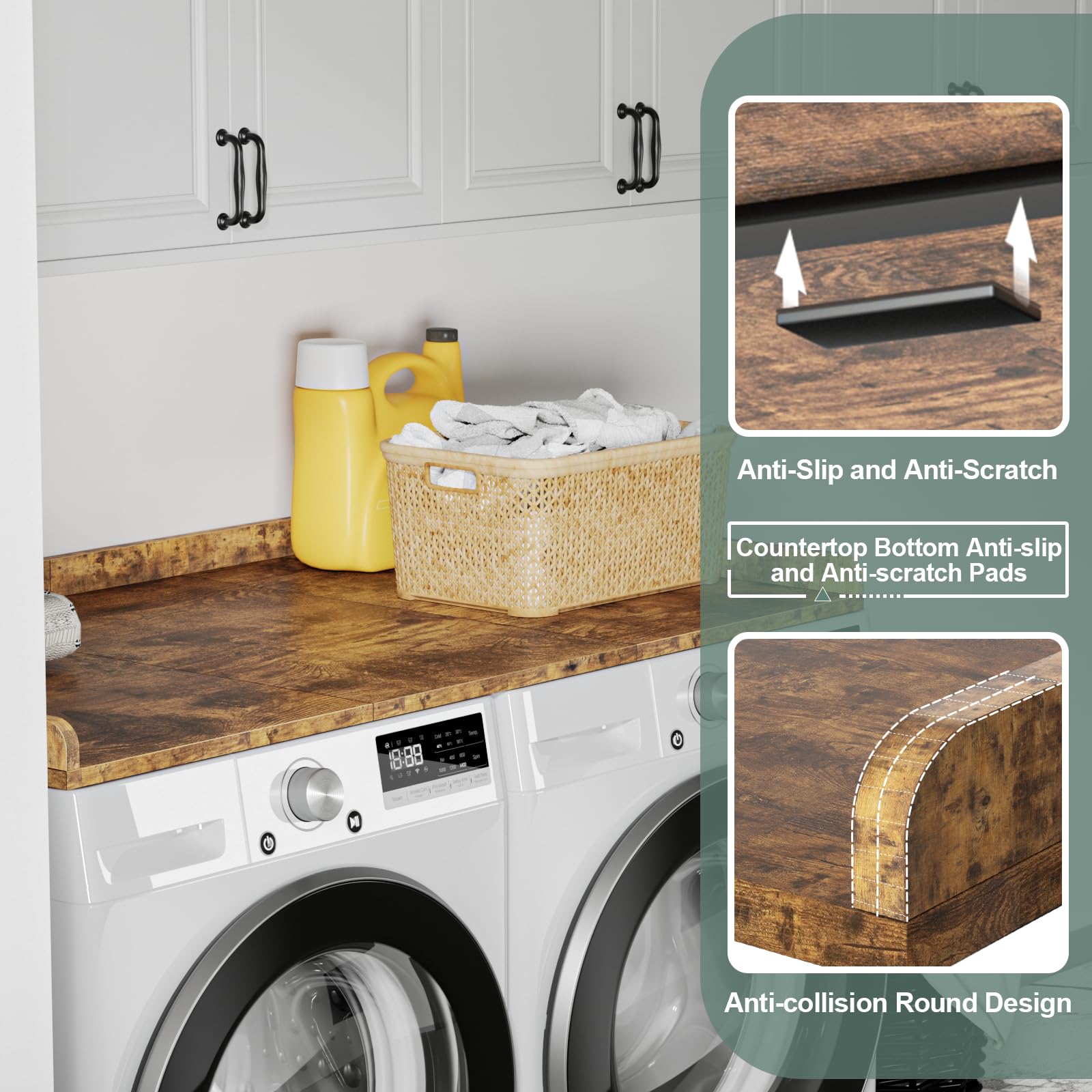 Portable Countertop Washer and Dryer Stand - 27.5