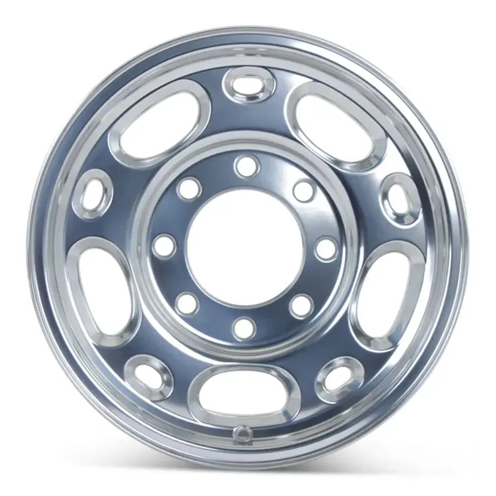 16 Inch GMC Chevy Truck Wheel Replacement (1999-2010) - Polished Aluminum Replica Rim 5079 12487570 - Perfect for Off-Roading & Custom Truck Upgrades