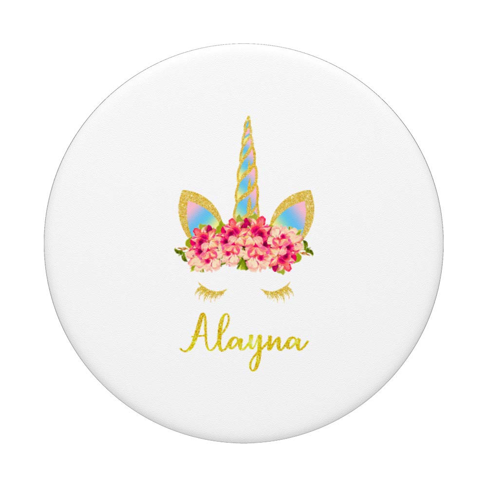 ALAYNA Customized Birthday Gift for Girls - Personalized PopSockets PopGrip with Swappable Base for Phones & Tablets | Perfect Gift for Teens, Best Friends & Daughter's Special Day