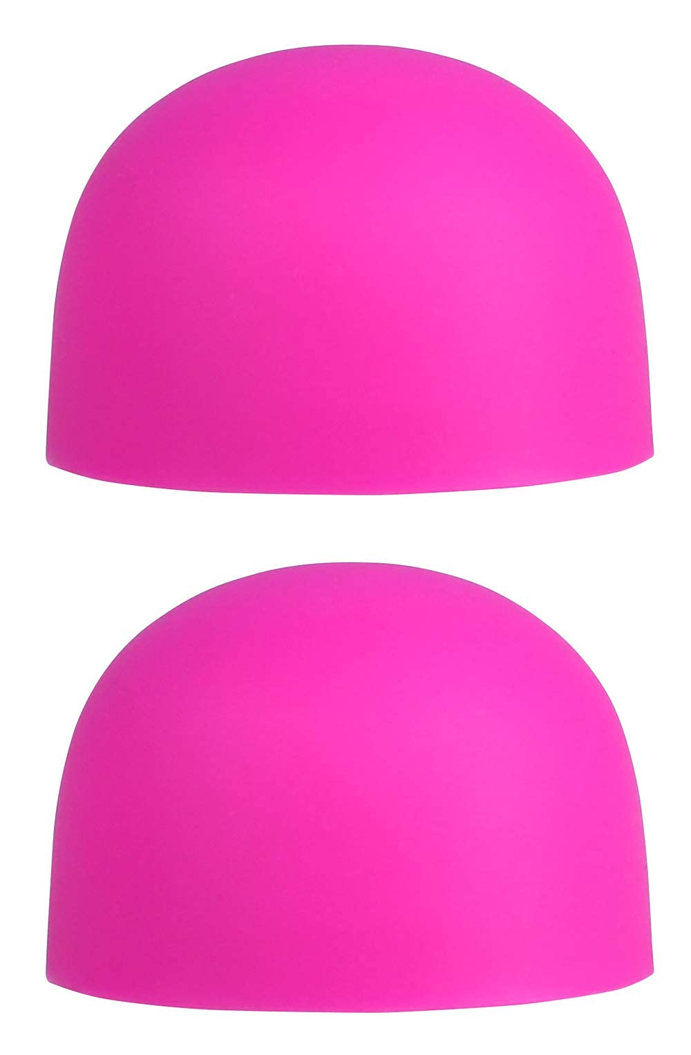 PalmPower Massager Replacement Silicone Heads - 2 Pack, Easy to Remove & Clean, 100% Soft Silicone Caps for PalmPower Massagers (Pink) | Perfect for Deep Tissue Therapy & Muscle Relaxation at Home or Spa