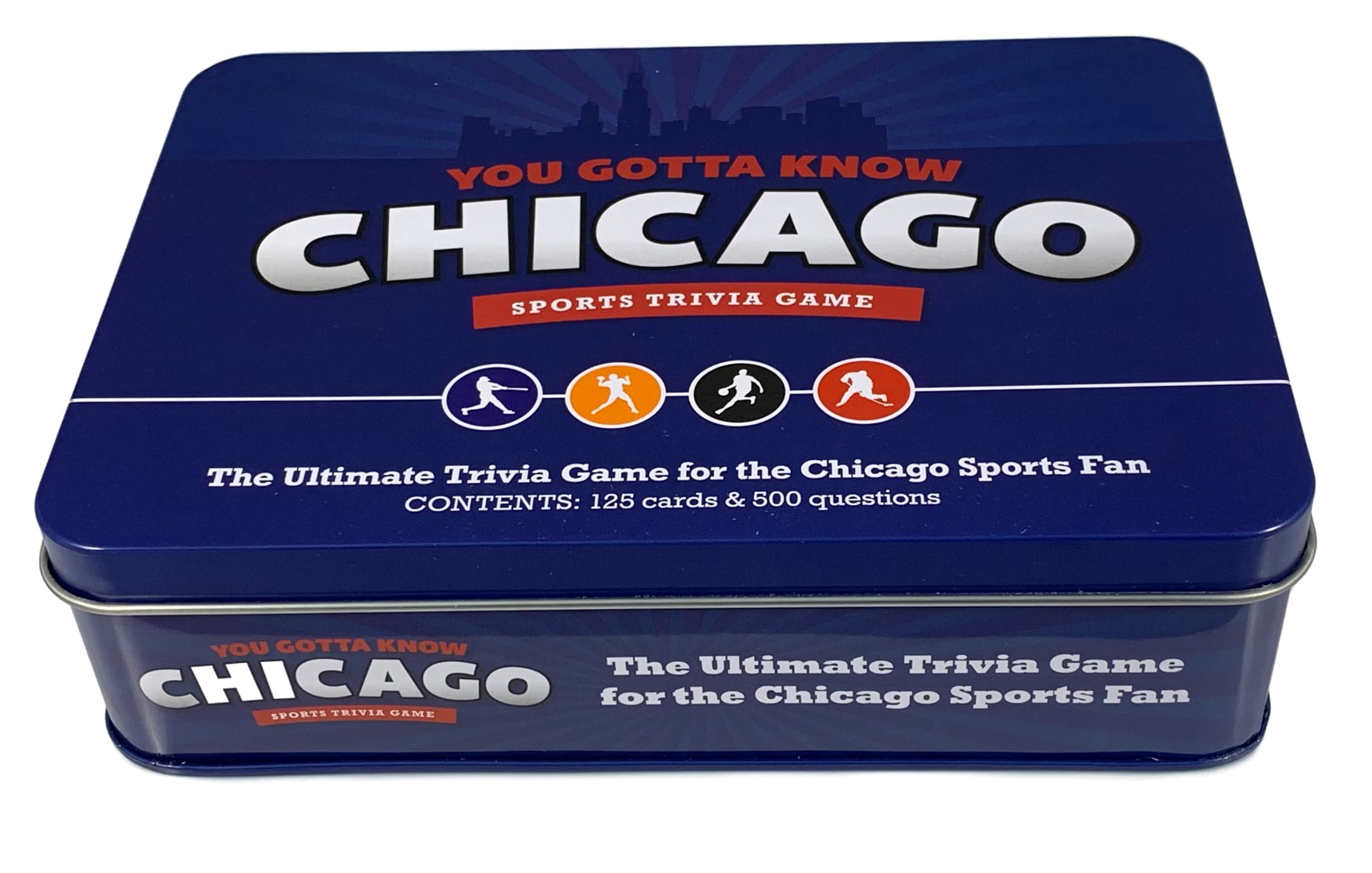 Chicago Sports Trivia Game - Fun Facts & Team History for Cubs, Bears, Bulls & White Sox Fans | Perfect for Game Nights & Sports Bars
