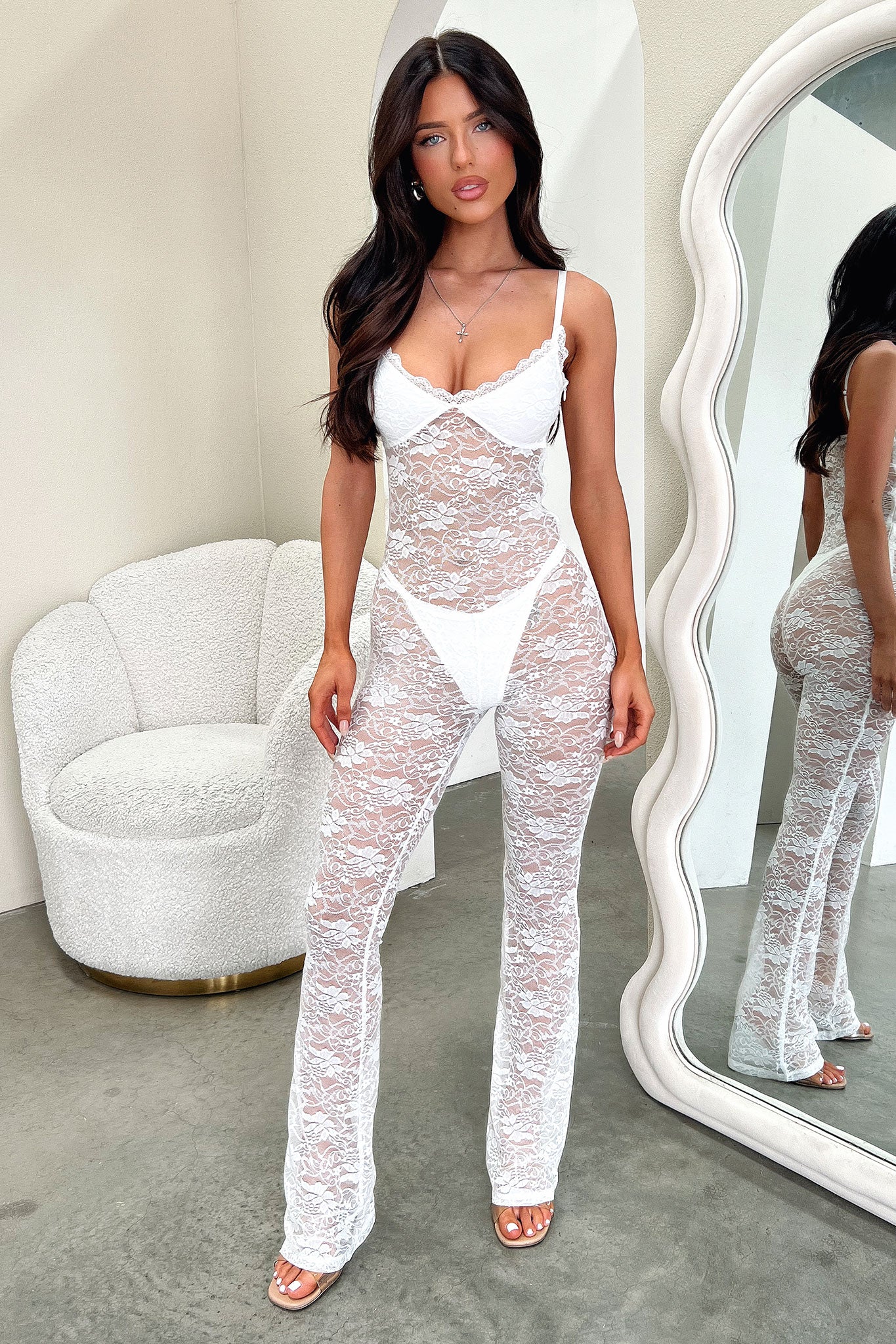 Luisa Jumpsuit for Women - Elegant White Romper | Perfect for Summer Outfits, Beach Vacations & Casual Wear
