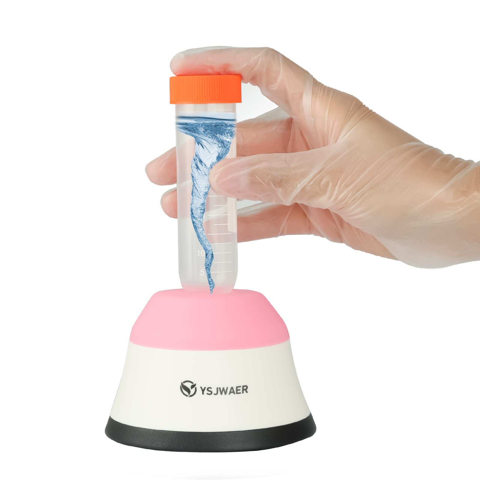 YSJWAER Mini Vortex Mixer Shaker - 4000rpm Touch Control for Nail Polish, Acrylic Paint, Science Lab & Eyelash Adhesives | Perfect for DIY Beauty, Art Projects & Laboratory Use