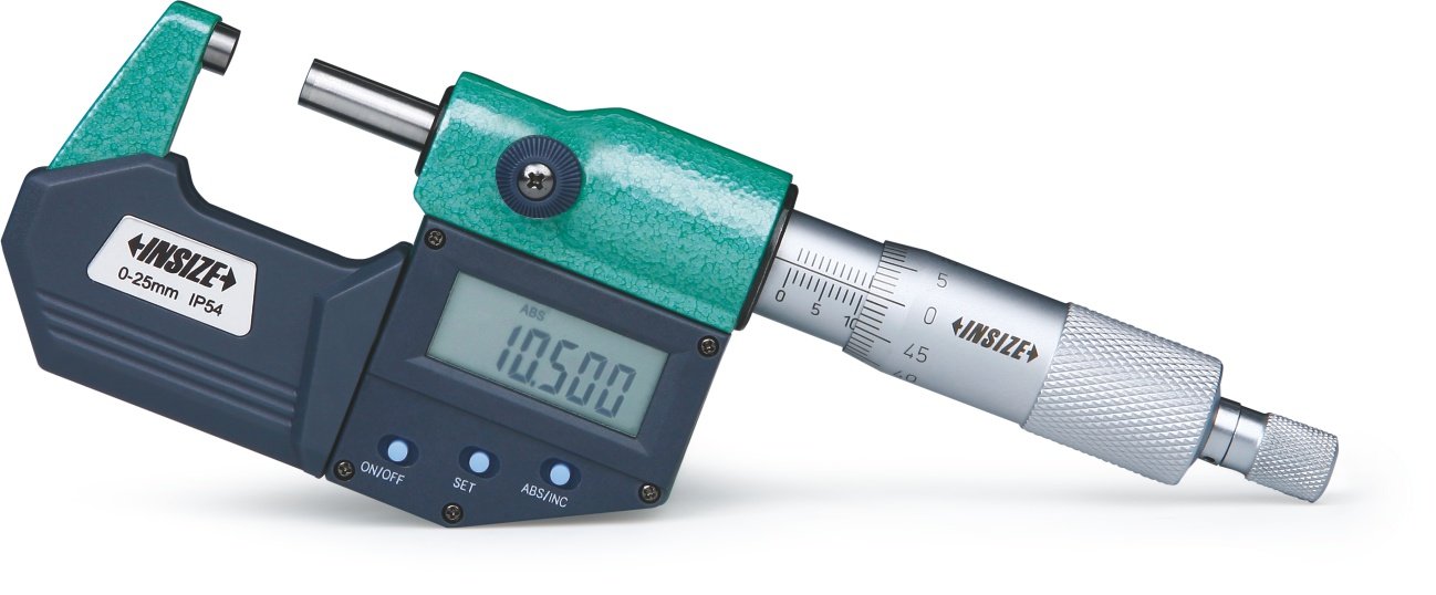 Precision Digital Outside Micrometer 25-50mm (1-2