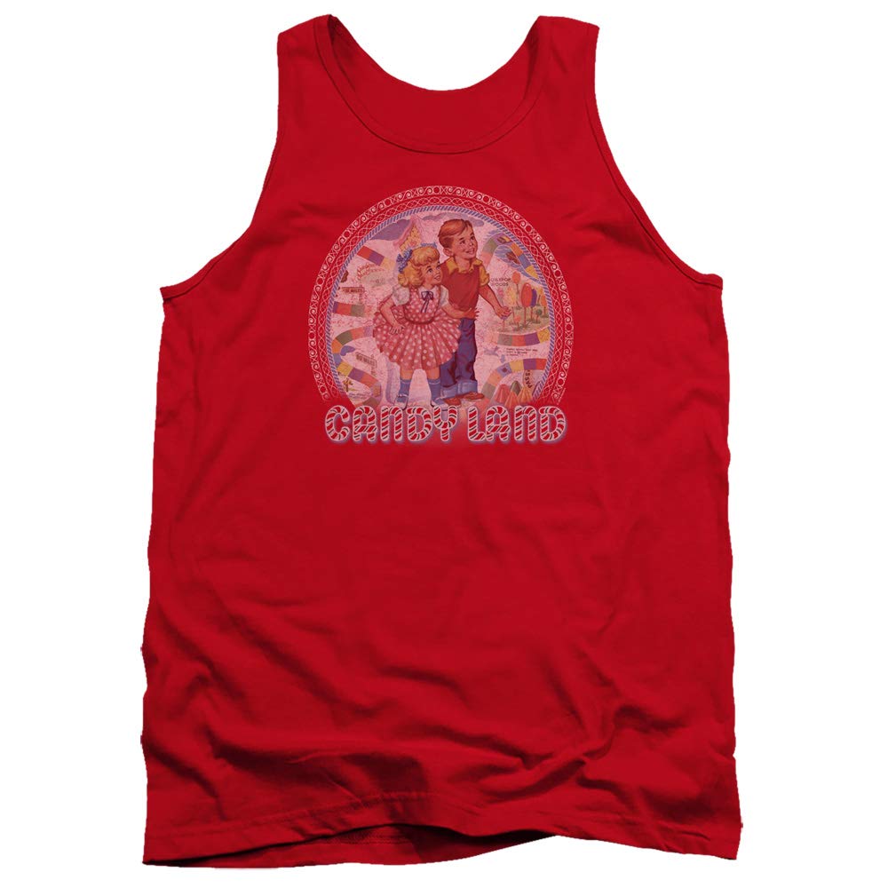 Candy Land Unisex Adult Tank Top for Men & Women - Soft & Comfortable Summer Casual Wear for Beach, Gym & Outdoor Activities