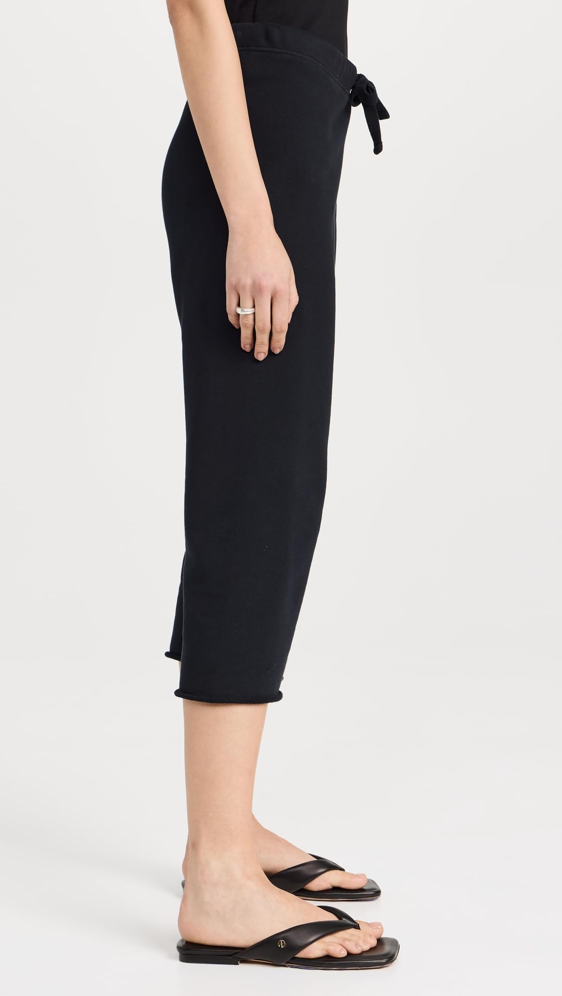 Frank & Eileen Women's Cropped Wide Leg Sweatpants - Soft Lounge Pants for Yoga, Travel & Casual Wear - High Waisted Comfort Joggers for Women