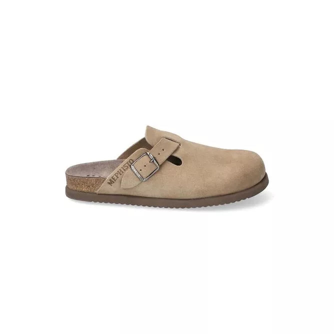 Mephisto Nathan Warm Grey Men's Comfortable Walking Shoes - Lightweight & Supportive for Travel, Work, and Everyday Wear