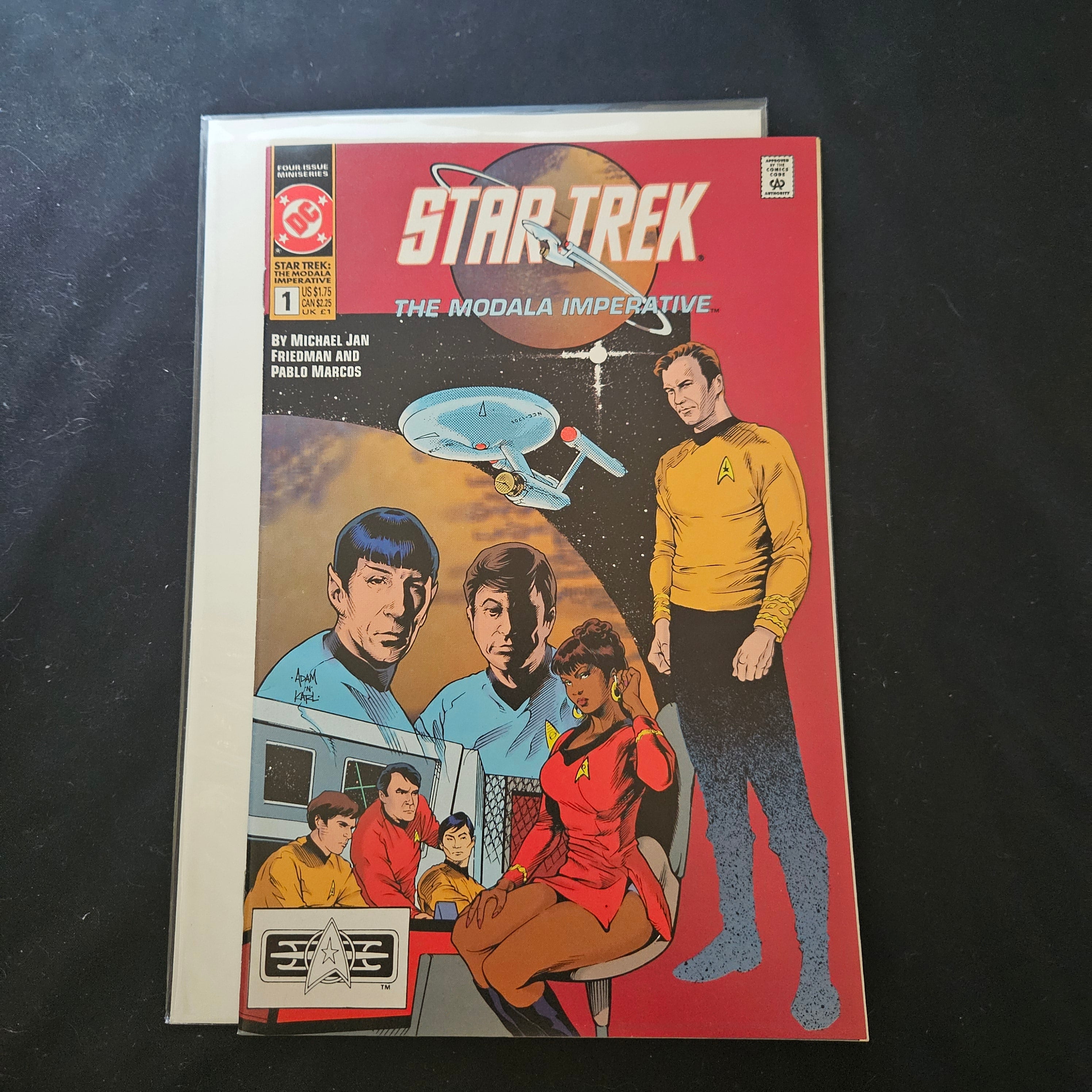 Star Trek: The Modala Imperative #1 Comic Book | DC Comics 1992 Edition | Collectible Graphic Novel for Sci-Fi Fans & Comic Enthusiasts | Perfect for Gifts, Display, or Reading
