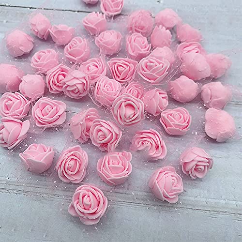 Pink Lace Rose 2.5cm-200pcs