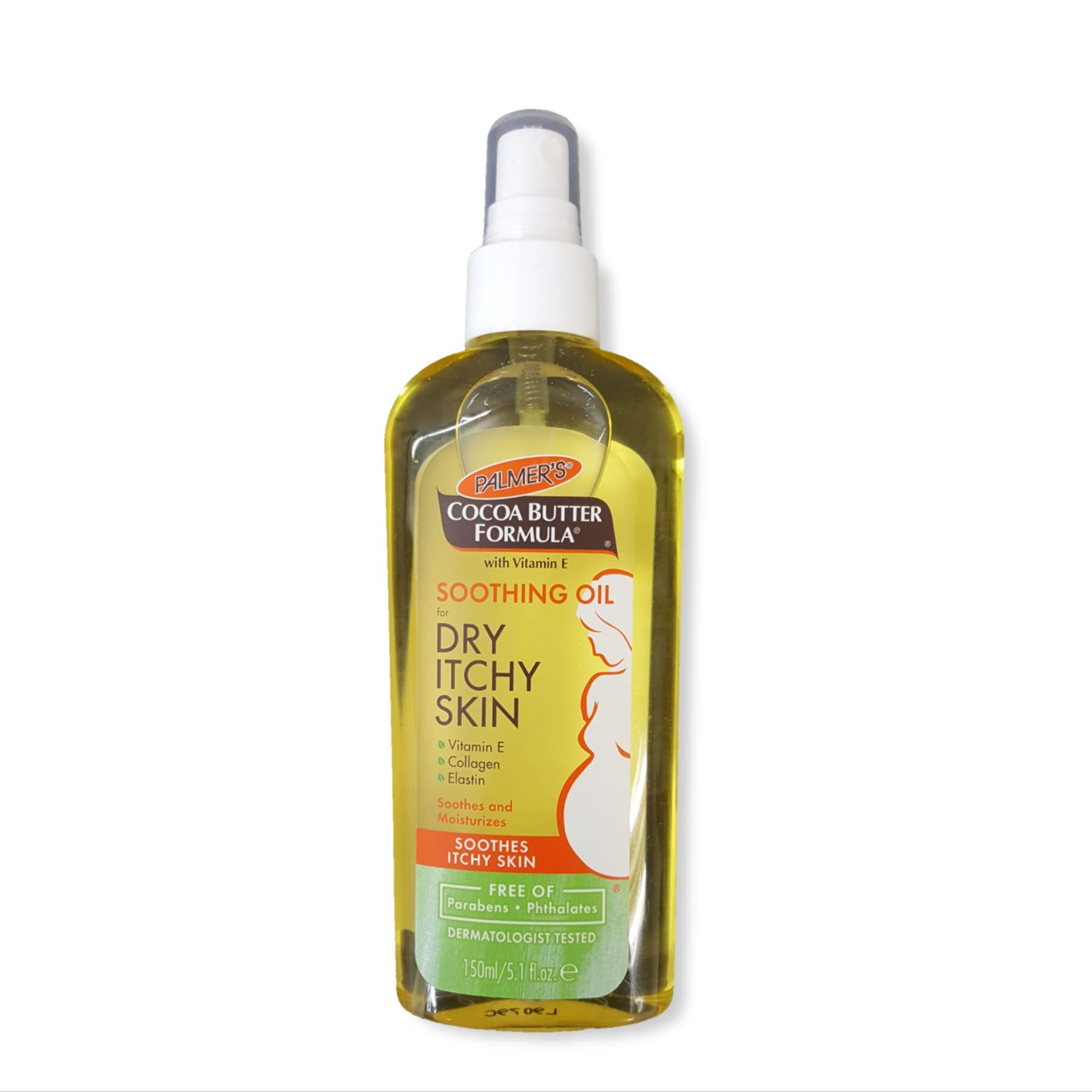 Palmer's Cocoa Butter Formula Soothing Body Oil 5.10 oz - Moisturizing Skin Care for Dry Skin, Stretch Marks & Scars - Perfect for Post-Shower Hydration & Massage Therapy