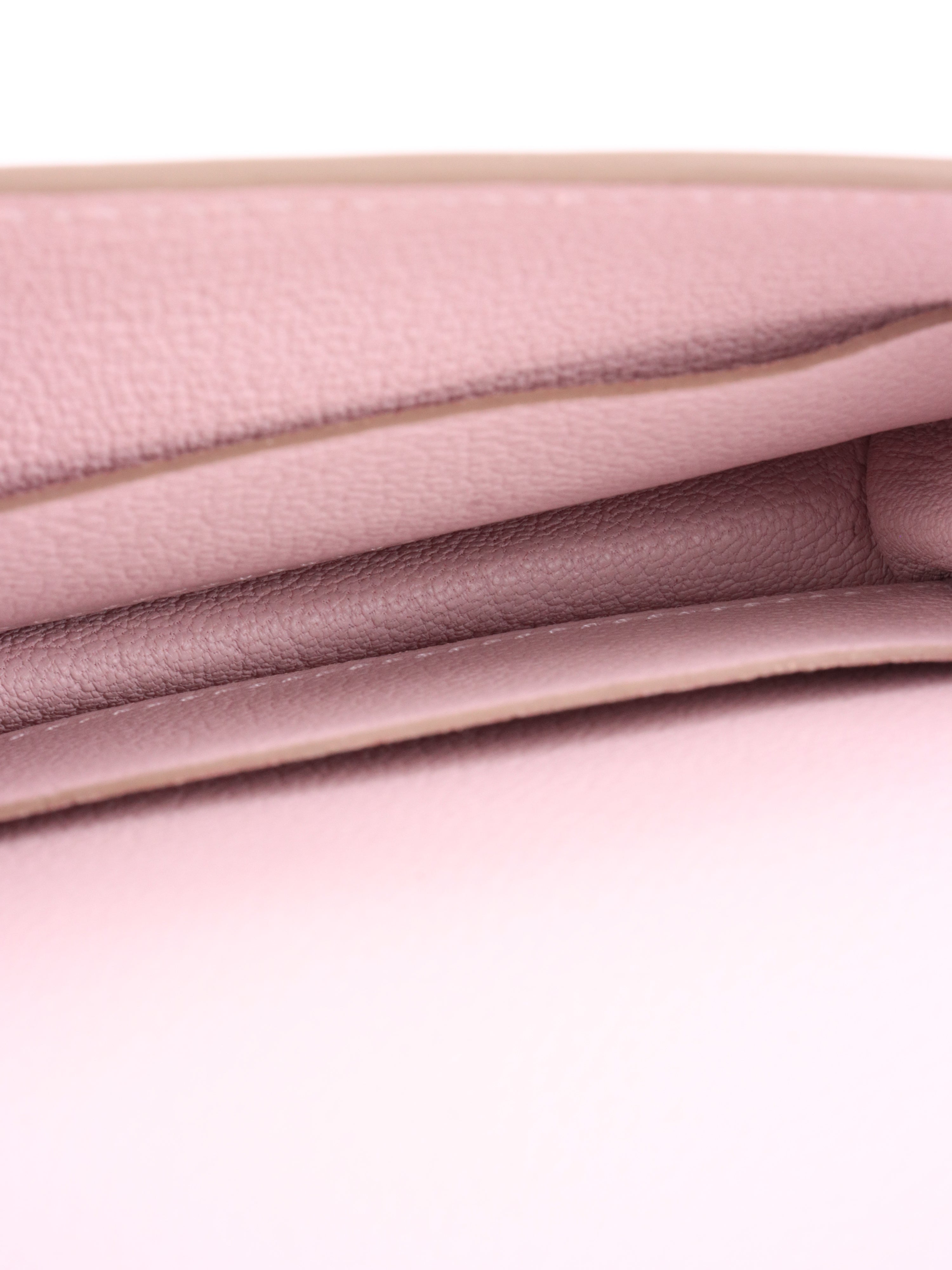 Hermes Roulis Slim Wallet in Mauve Pale - Luxury Leather Card Holder for Women | Perfect for Everyday Use, Travel & Special Occasions