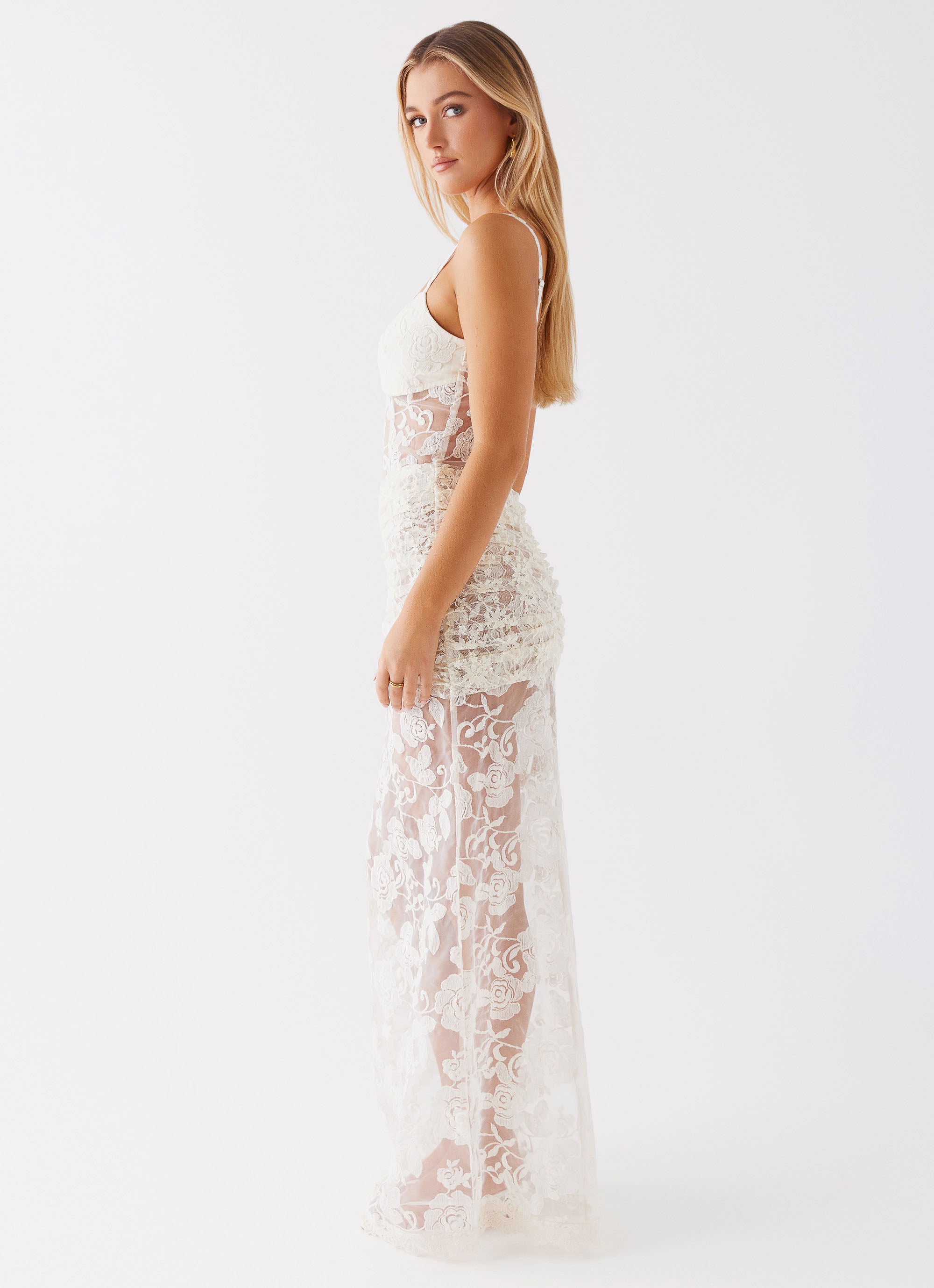 Bare With Me Maxi Dress - White | Flowy Summer Dress for Women | Perfect for Beach, Vacation & Casual Outings