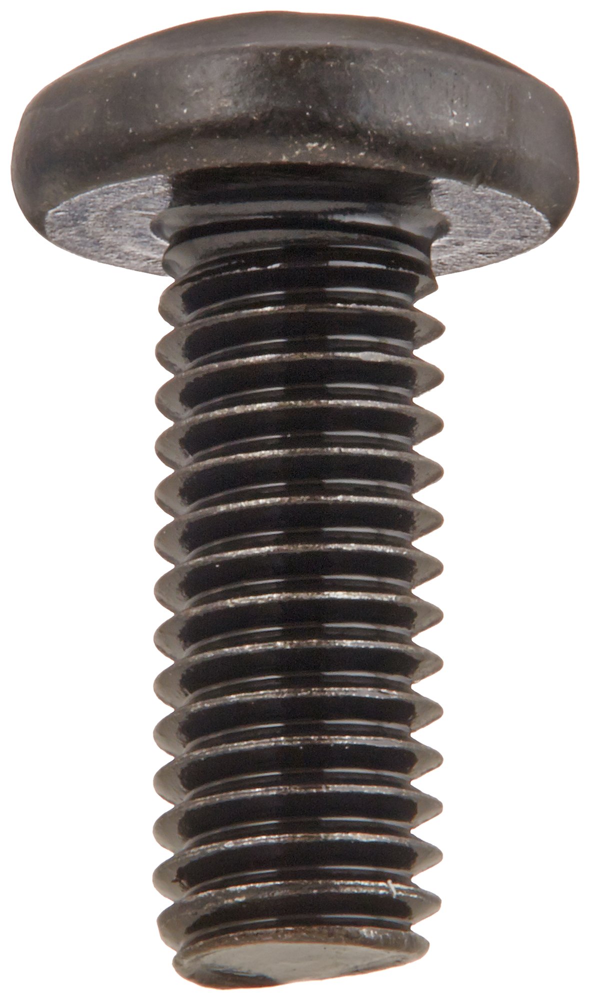 Black Oxide Steel Pan Head Machine Screws #10-32, 1/2