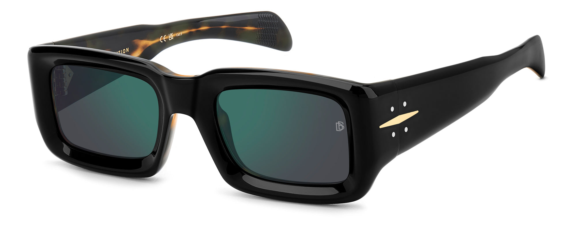 David Beckham DB7131/S Sunglasses - Polarized Aviator Style for Men & Women - Perfect for Driving, Travel & Outdoor Activities