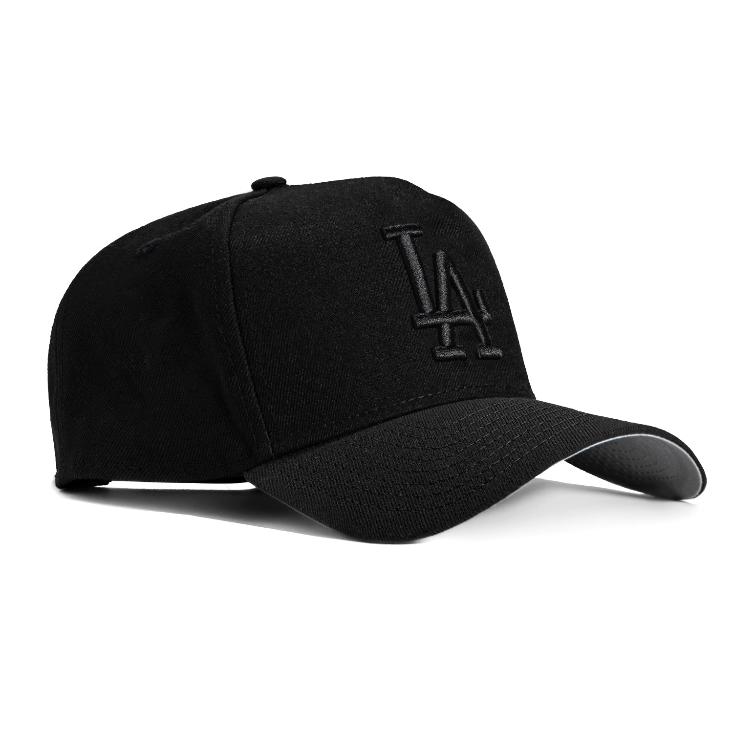 New Era 9Forty A-Frame Los Angeles Dodgers Snapback Baseball Cap - Black - Official MLB Licensed Hat for Men & Women | Perfect for Baseball Games, Streetwear & Sports Fan Fashion