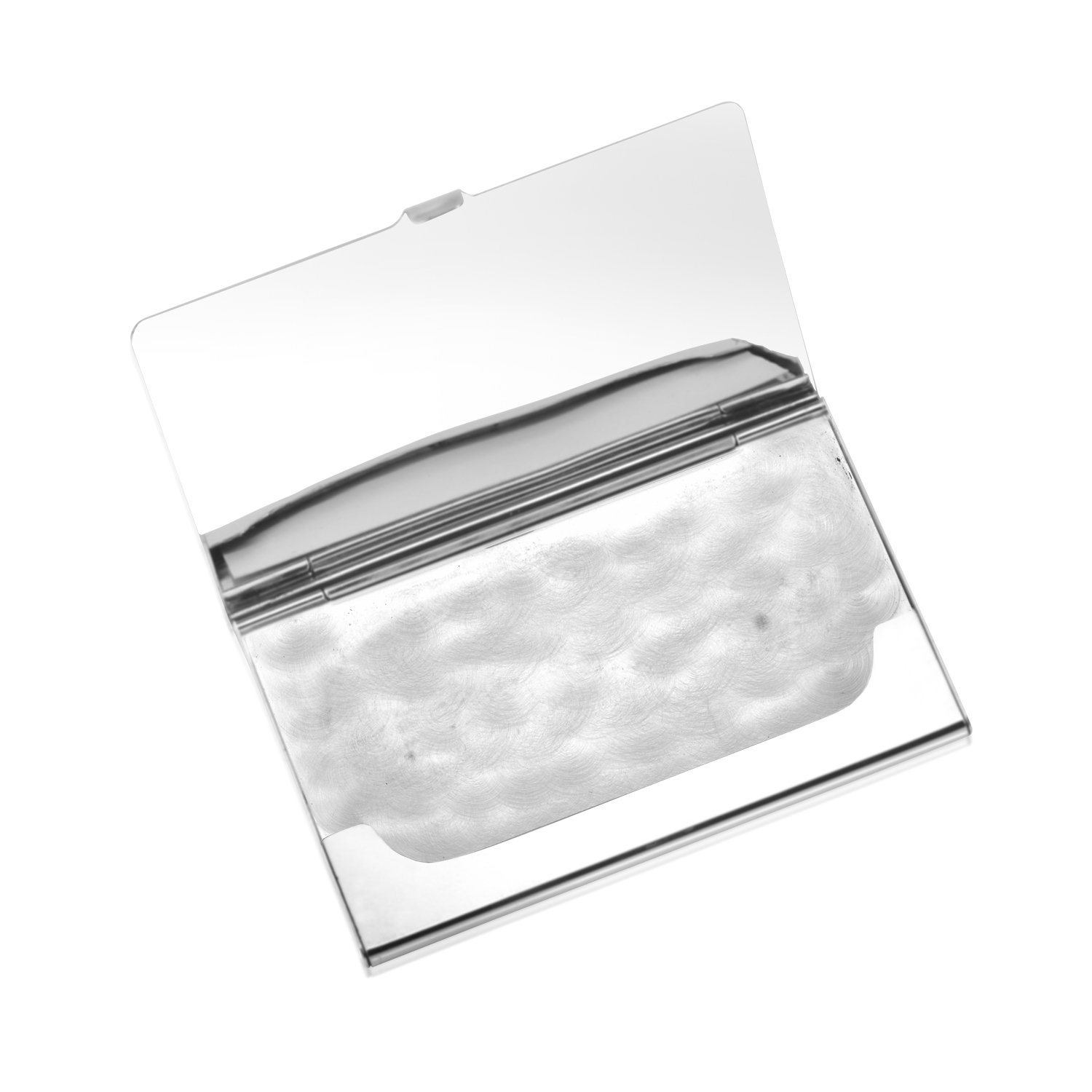 Premium 925 Sterling Silver Business Card Holder - Elegant Italian Design by Zsamuel | Perfect for Corporate Gifts, Networking Events & Professional Meetings