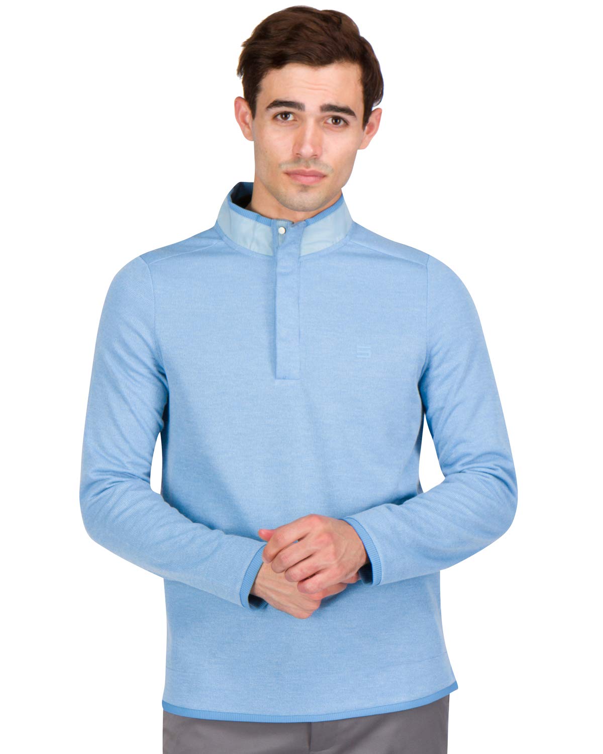 Men's Dry Fit Golf Pullover Sweater - Fleece Half Snap Mock Jacket with Moisture Wicking Fabric - Perfect for Golfing, Outdoor Sports & Casual Wear