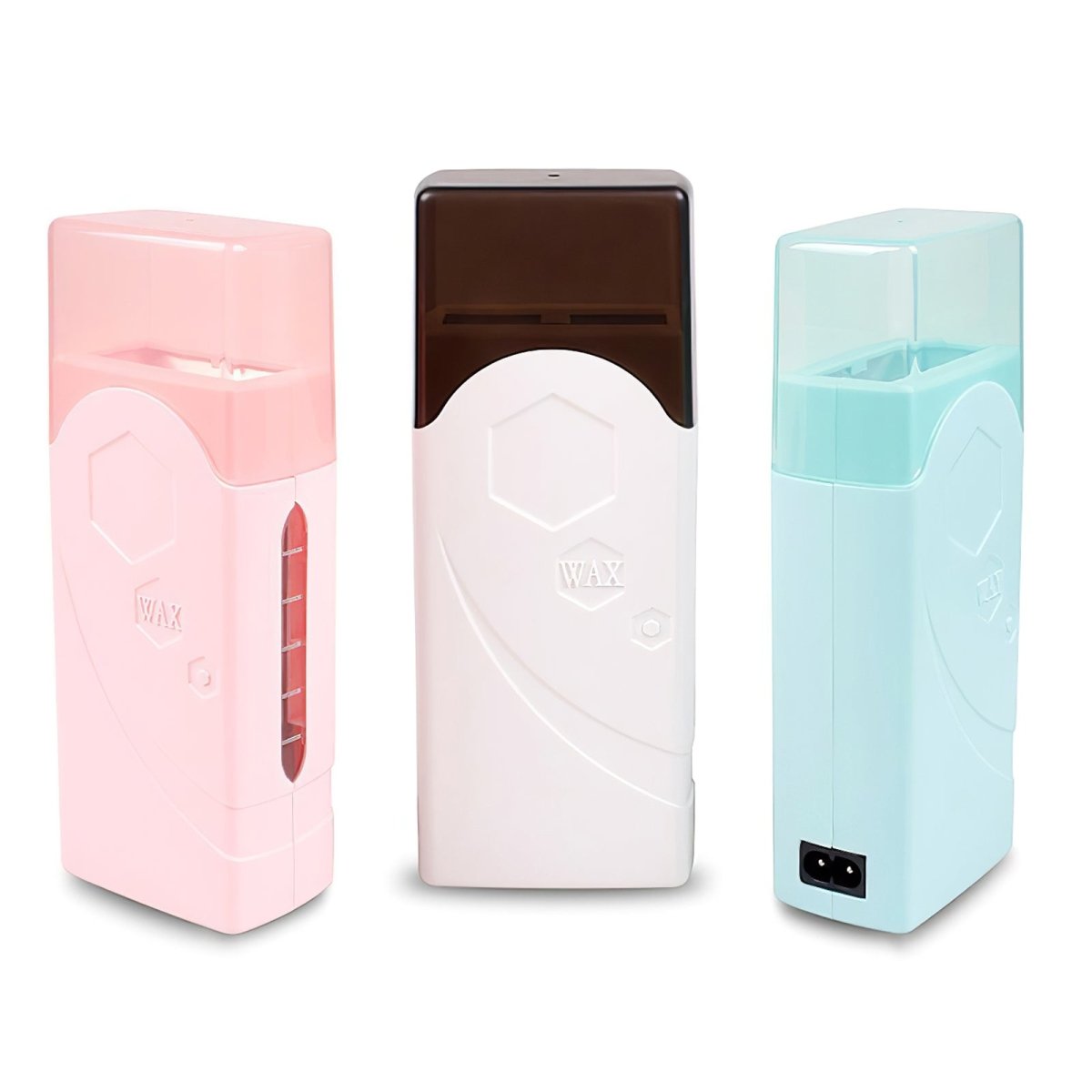 Portable Single Handheld Wax Warmer for Hair Removal - Roll-On Wax Heater with Square Lid | At-Home & Salon Use for Smooth Skin | Perfect for Legs, Arms, Bikini Line & Facial Hair
