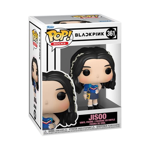 Blackpink Jisoo (Shut Down) Pop! Vinyl Figure - Exclusive Collectible K-Pop Merchandise for Fans, Room Decor & Gift Idea