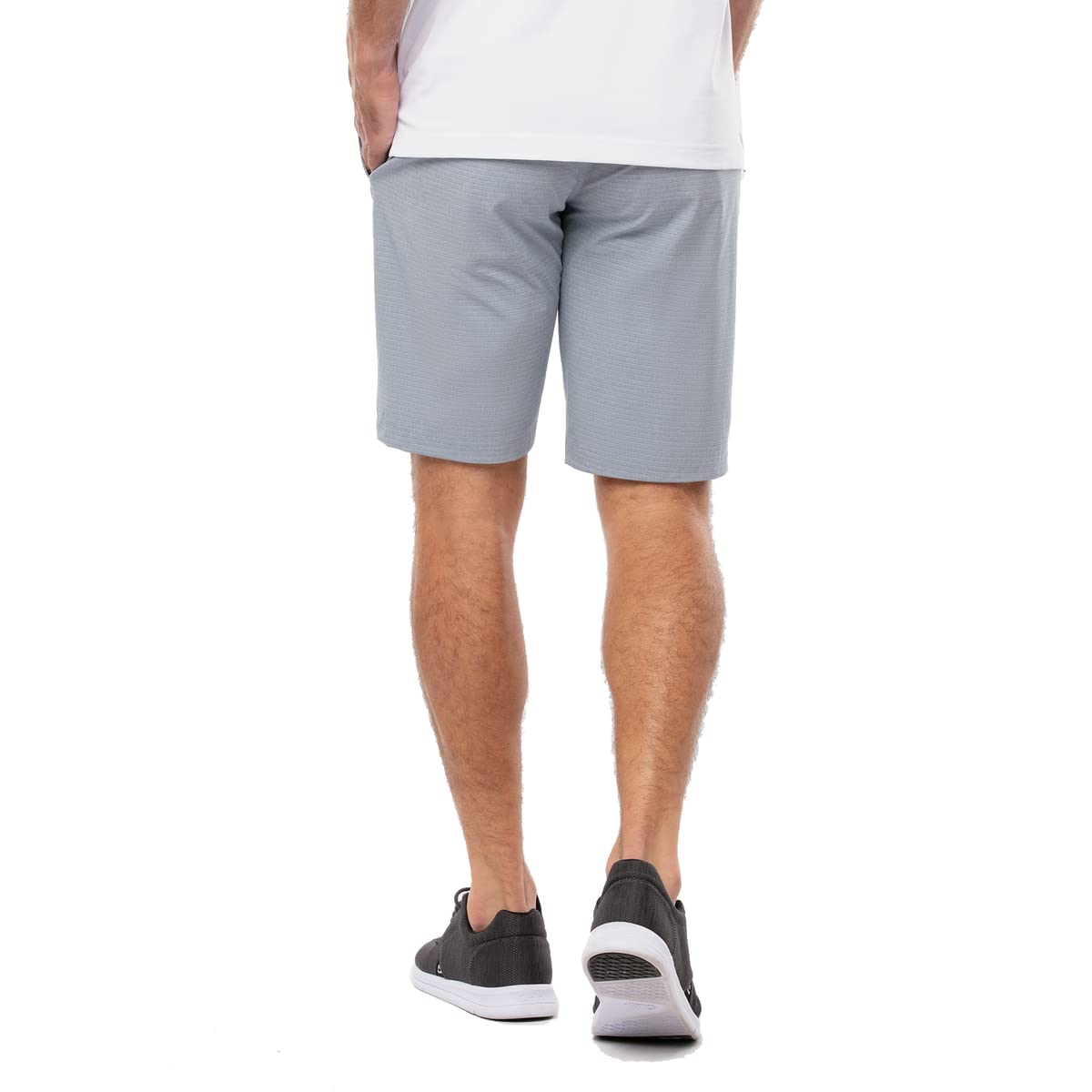 TravisMathew Lost and Found Golf Shorts for Men - Federal Blue, Size 36 - Comfortable Stretch Fabric for Golfing, Casual Wear & Outdoor Activities