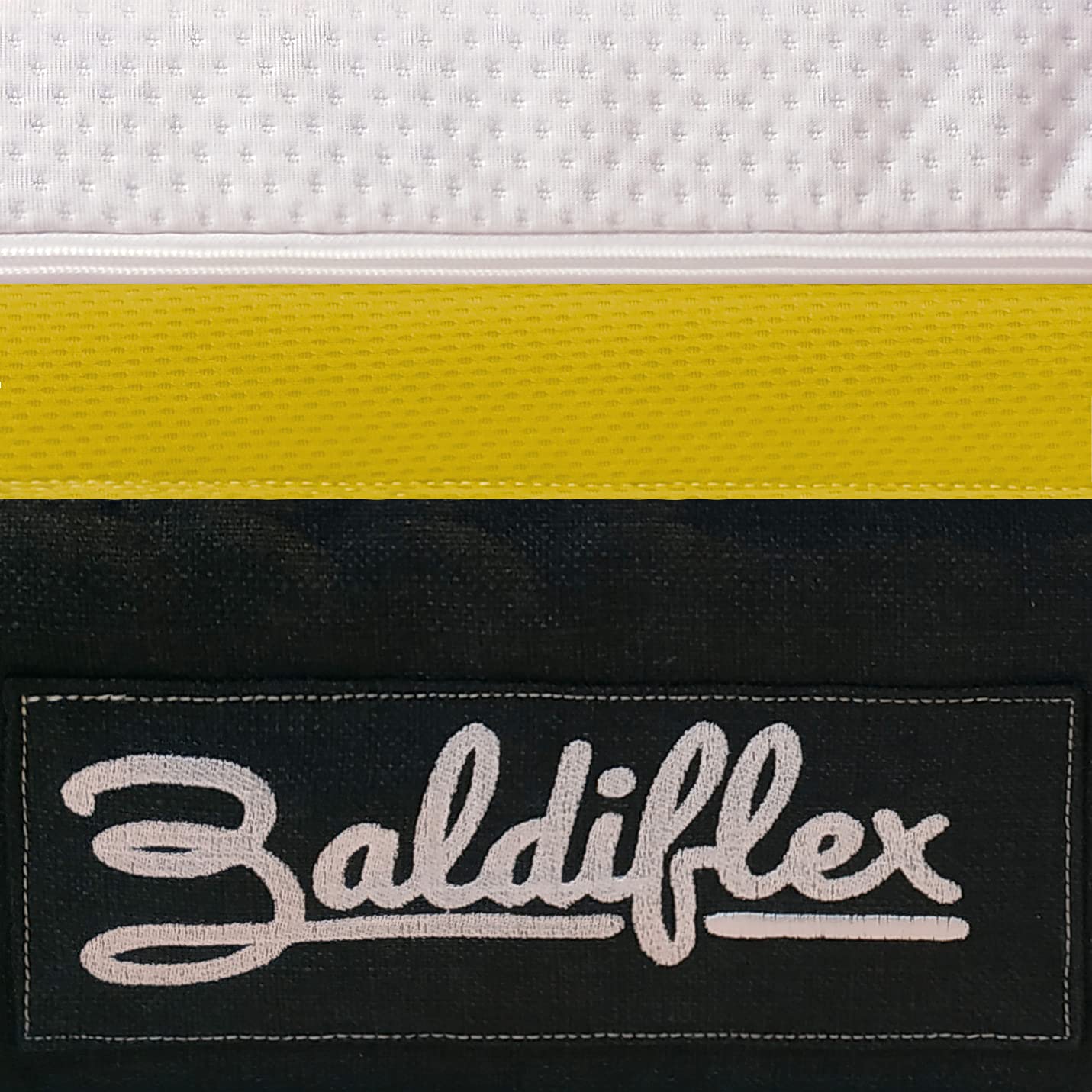 Baldiflex Flex Latex and Coconut Fiber Mattress - 120x200 cm, H25 cm - Natural Eco-Friendly Bed for Home, Guest Room, or Dormitory - Perfect for Back Pain Relief and Comfortable Sleep