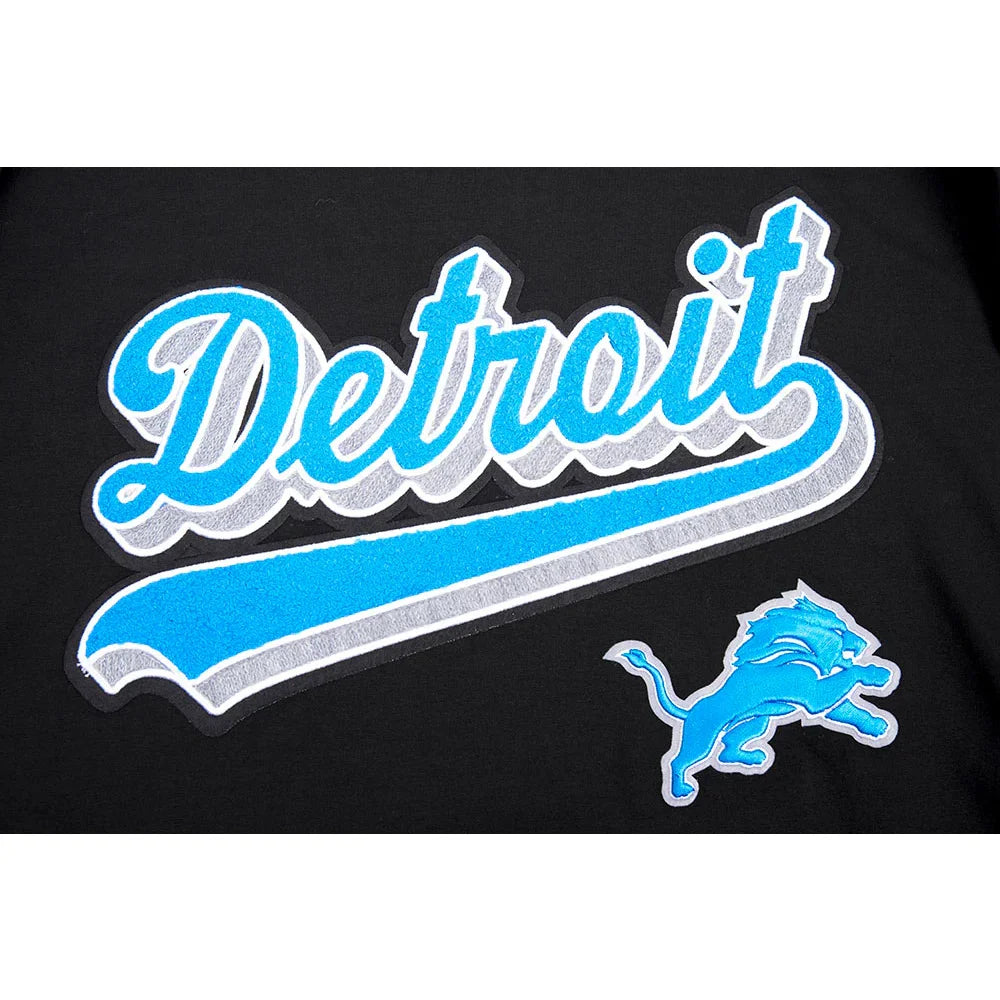 Detroit Lions Script Tail Tee Shirt for Men - NFL Fan Apparel, Pro Standard Cotton Jersey T-Shirt - Perfect for Game Day, Tailgating & Casual Wear