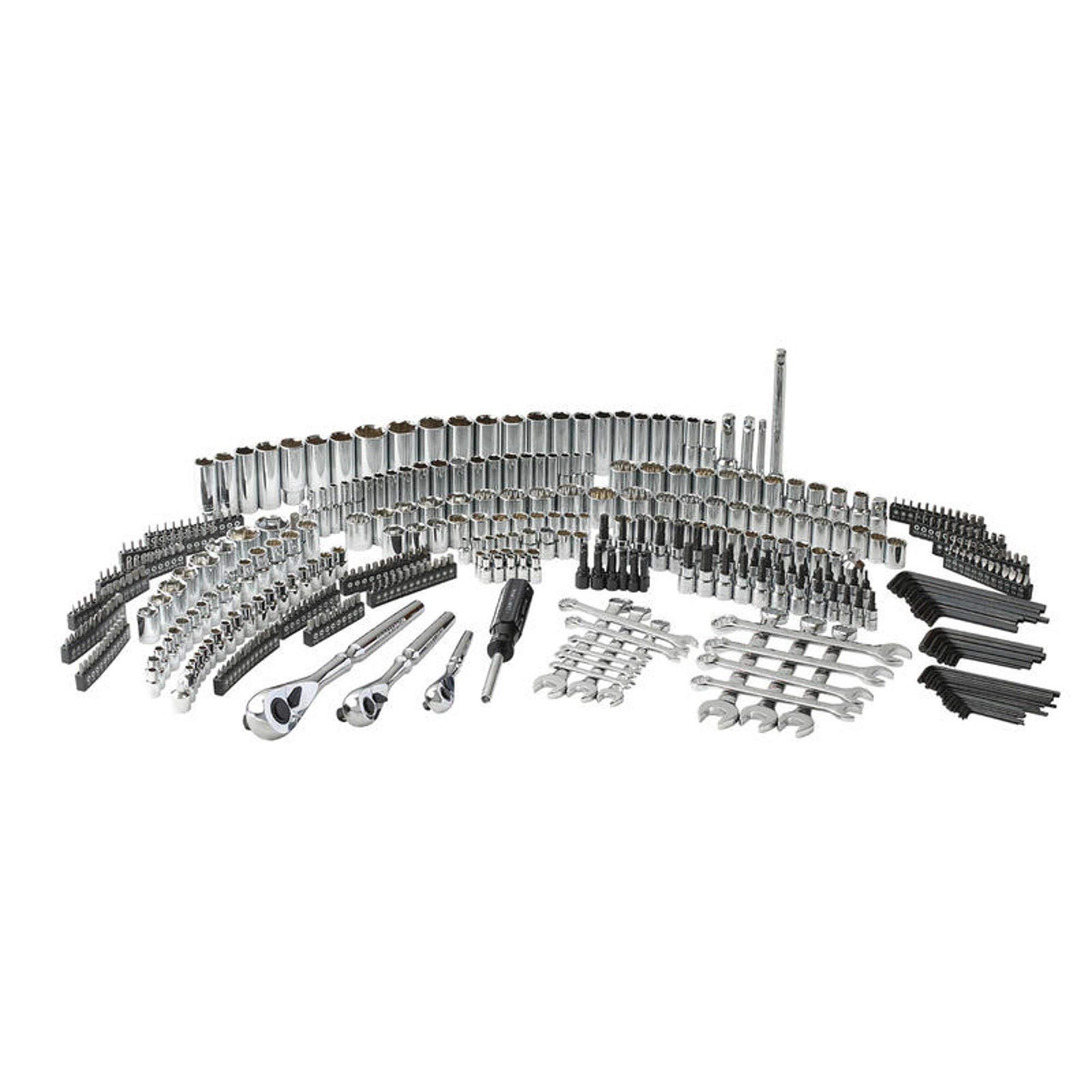 Craftsman 450-Piece Mechanic's Tool Set - Complete Professional Automotive Repair Kit with Sockets, Wrenches & Screwdrivers - Perfect for DIY Car Maintenance, Home Repairs & Garage Workshops