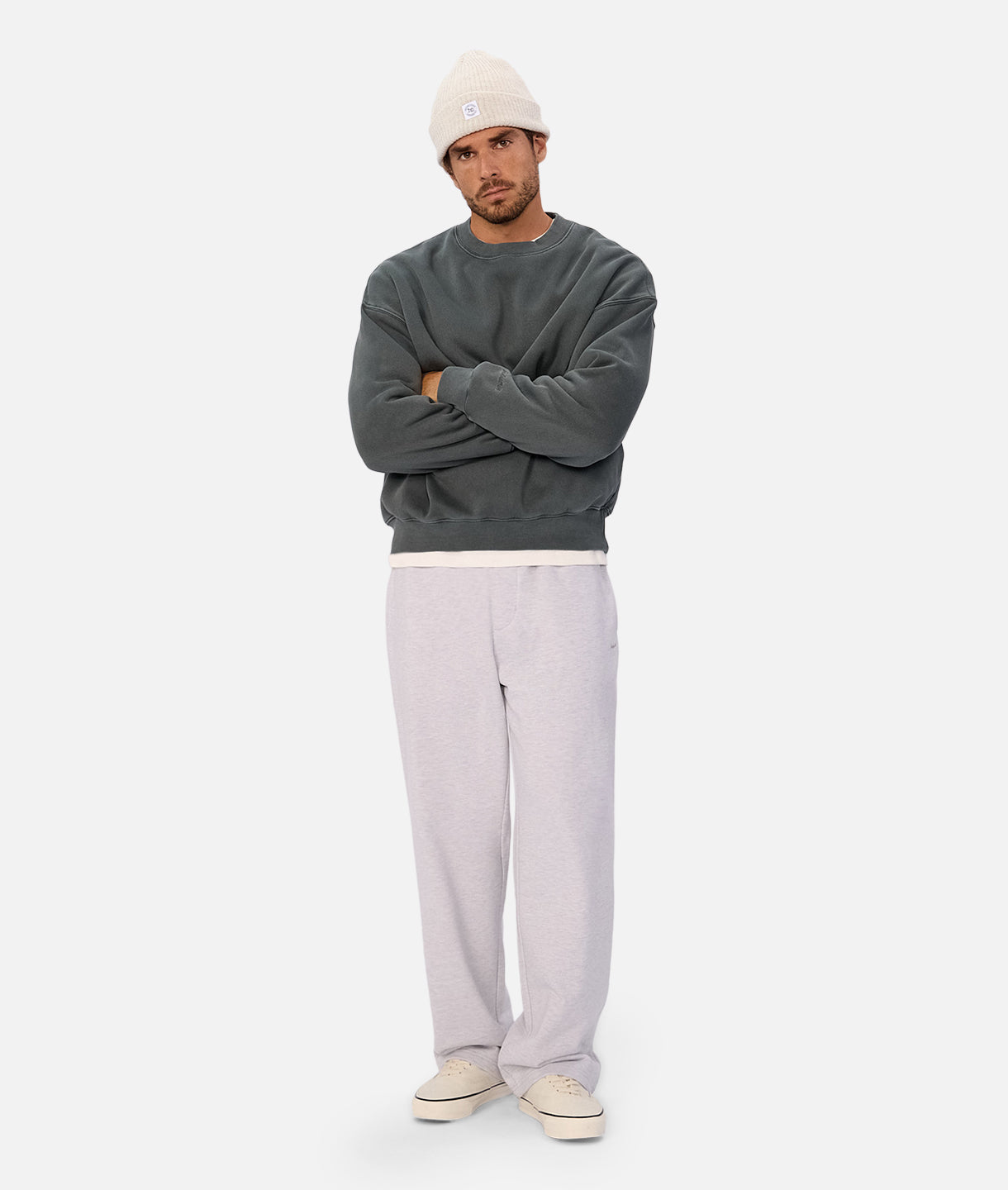 Premium Del Sur Washed Sweatpants for Men & Women - Soft Washed Pine Green Joggers for Lounge, Travel & Casual Wear