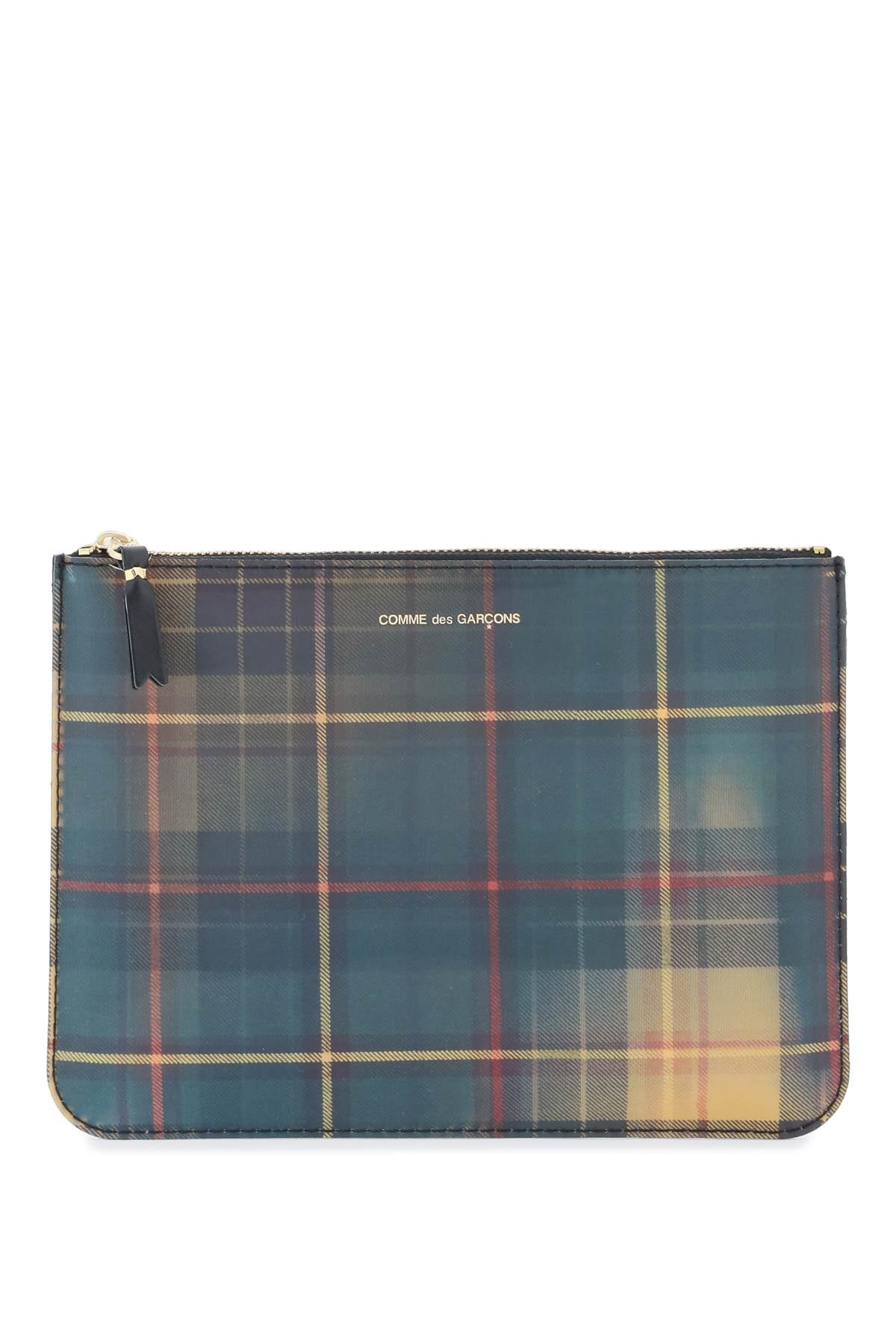 Comme des Garcons Wallet - Lenticular Effect Pouch for Men & Women | Stylish RFID Blocking Card Holder for Everyday Use & Travel