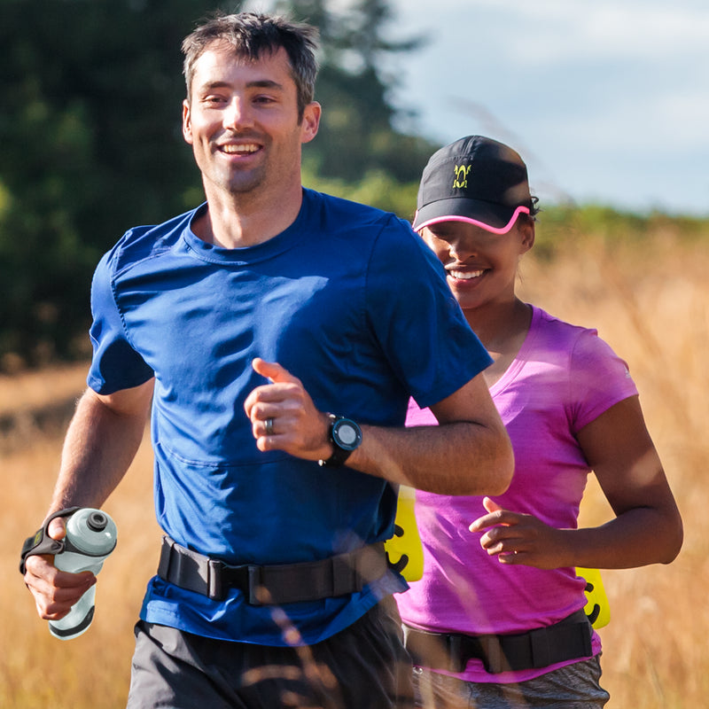 Amphipod Hydraform Ergo Minimalist 20oz Handheld Water Bottle - Lightweight & Leak-Proof for Running, Hiking, and Outdoor Activities