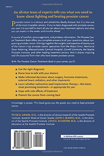 The Prostate Cancer Treatment Book - Comprehensive Guide for Patients & Caregivers | Medical Reference for Managing Symptoms & Recovery