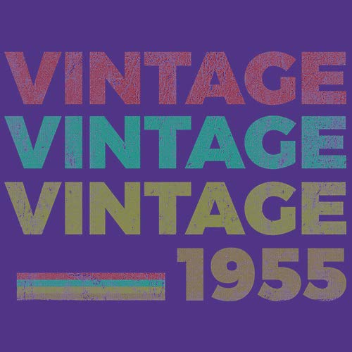 1955 Vintage Retro Birthday Shirt for Women - 70th Birthday Gift Idea - Perfect for Birthday Parties, Themed Events & Special Celebrations