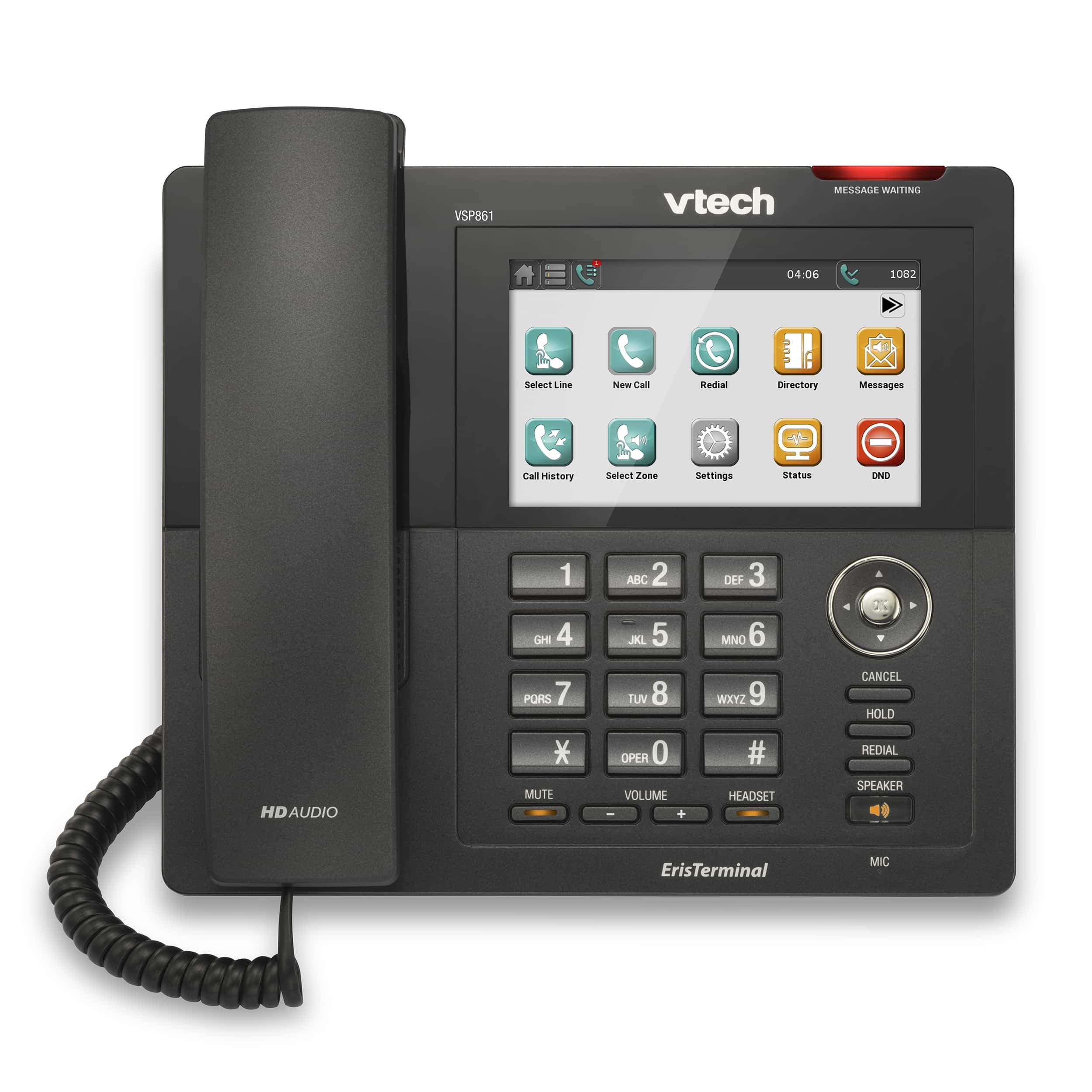 VTech VS861 ErisTerminal SIP Business IP Phone with 4.3