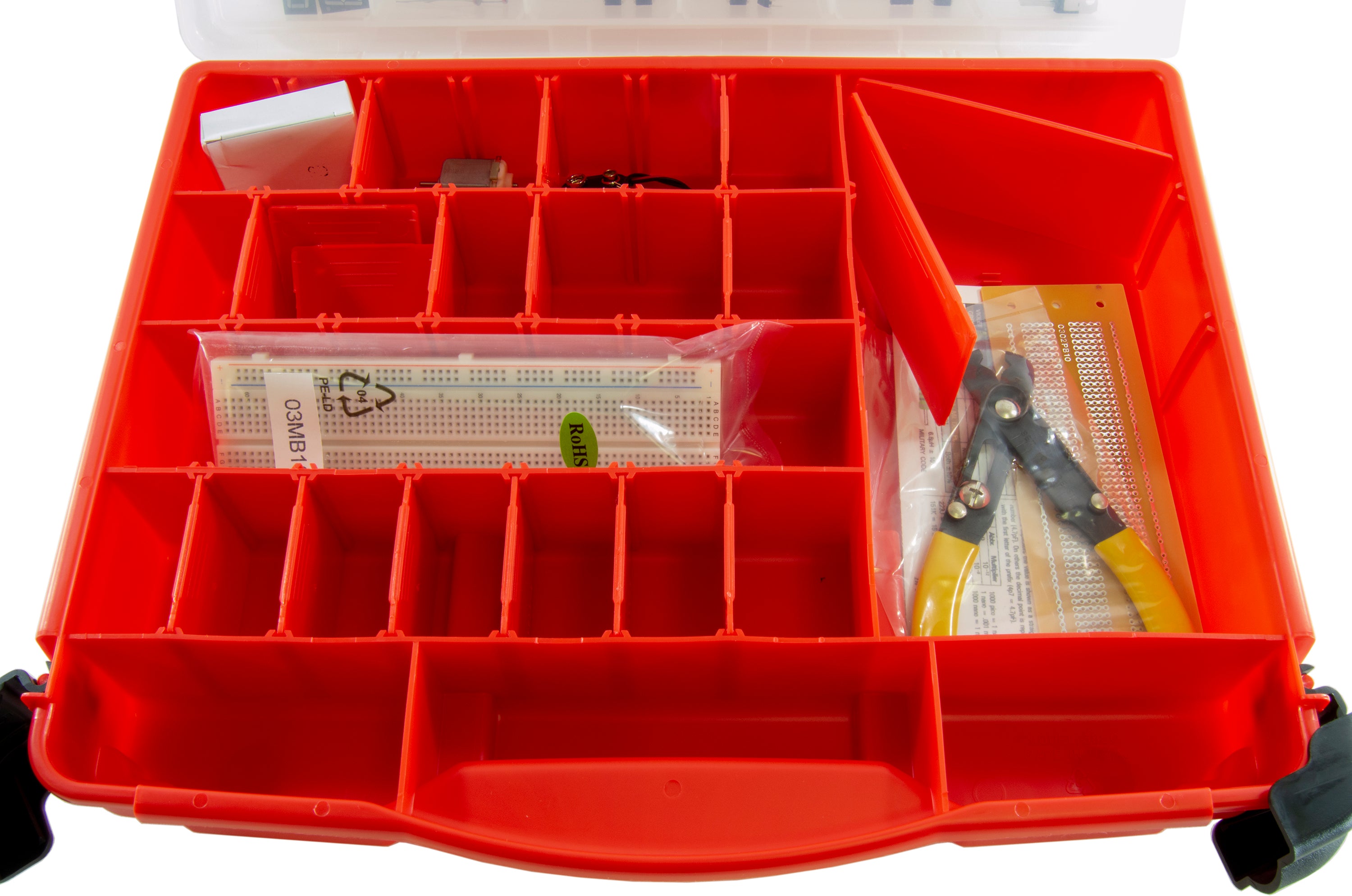Electronics Components Hobby Pack V2 - Essential DIY Parts Kit for Arduino, Raspberry Pi & STEM Projects - Perfect for Makers, Engineers & Students