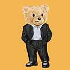 Suit Teddy Bear