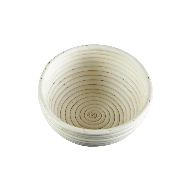 Round Brotform Proofing Basket - Natural Rattan Bread Rising Basket for Sourdough, Artisan Bread Baking - Perfect for Home Bakers & Bread Making Enthusiasts