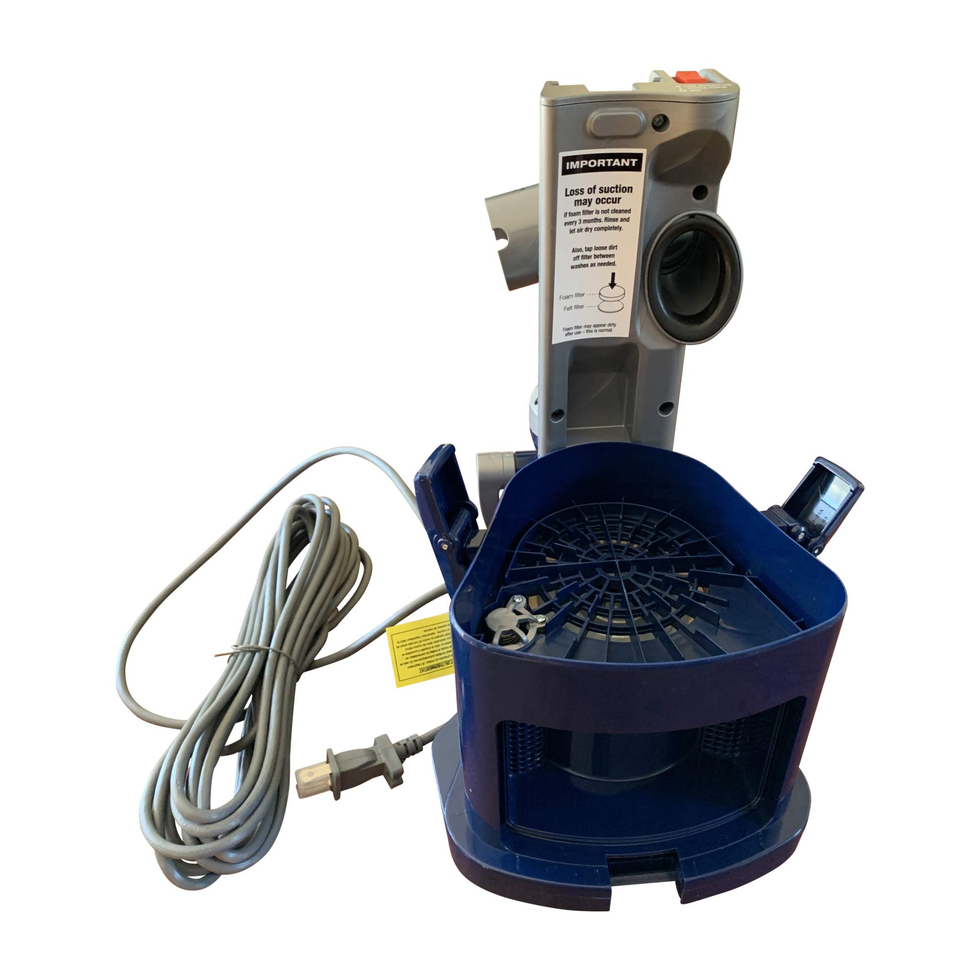 Shark NV360 Vacuum Replacement Parts - Dust Bin Canister Holder & Base Motor | Compatible with Shark Upright Navigator Lift Away NV360 | Perfect for Home Cleaning & Maintenance