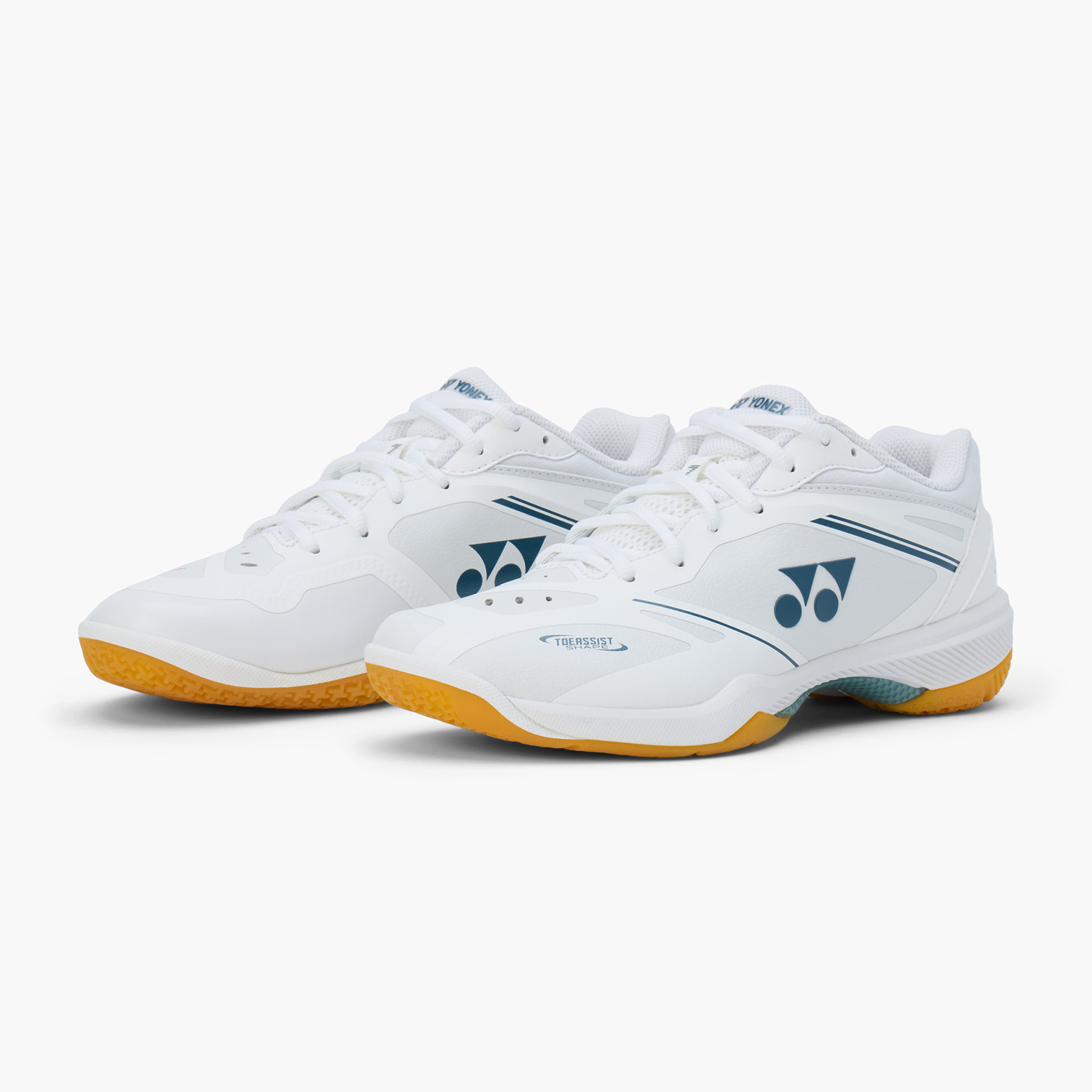 Yonex Power Cushion 65 Z4 Women's Badminton Shoes - White (2025) | Lightweight Comfort & Shock Absorption for Court Sports & Training